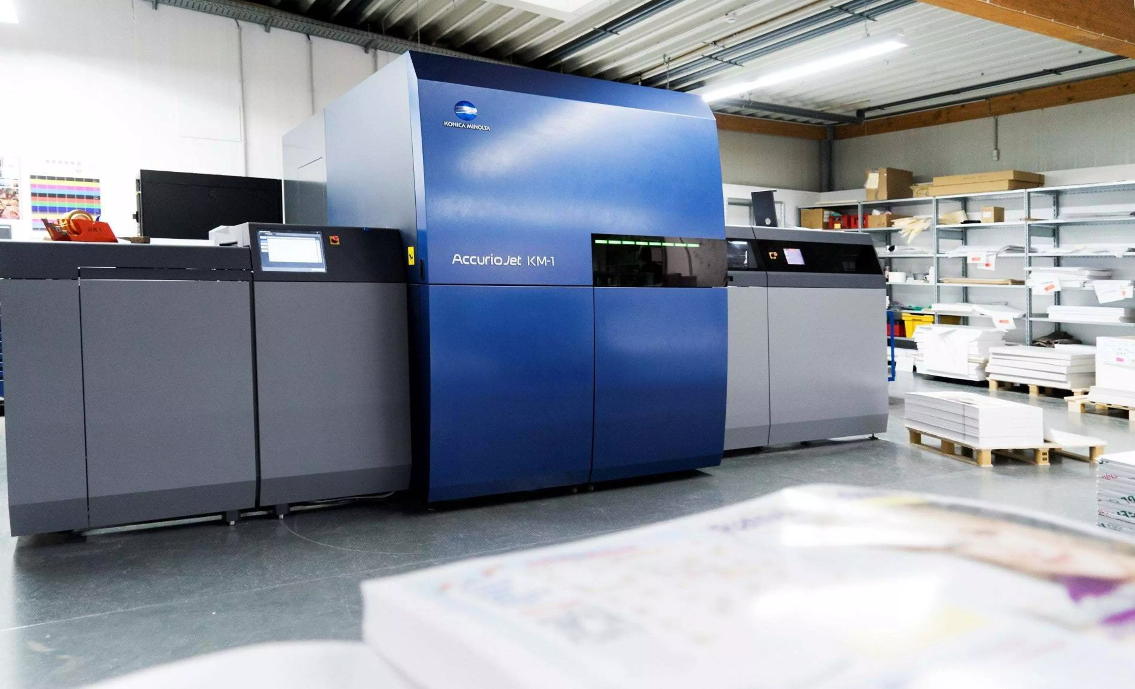 Rehms Druck convierte en realidad el inkjet UV