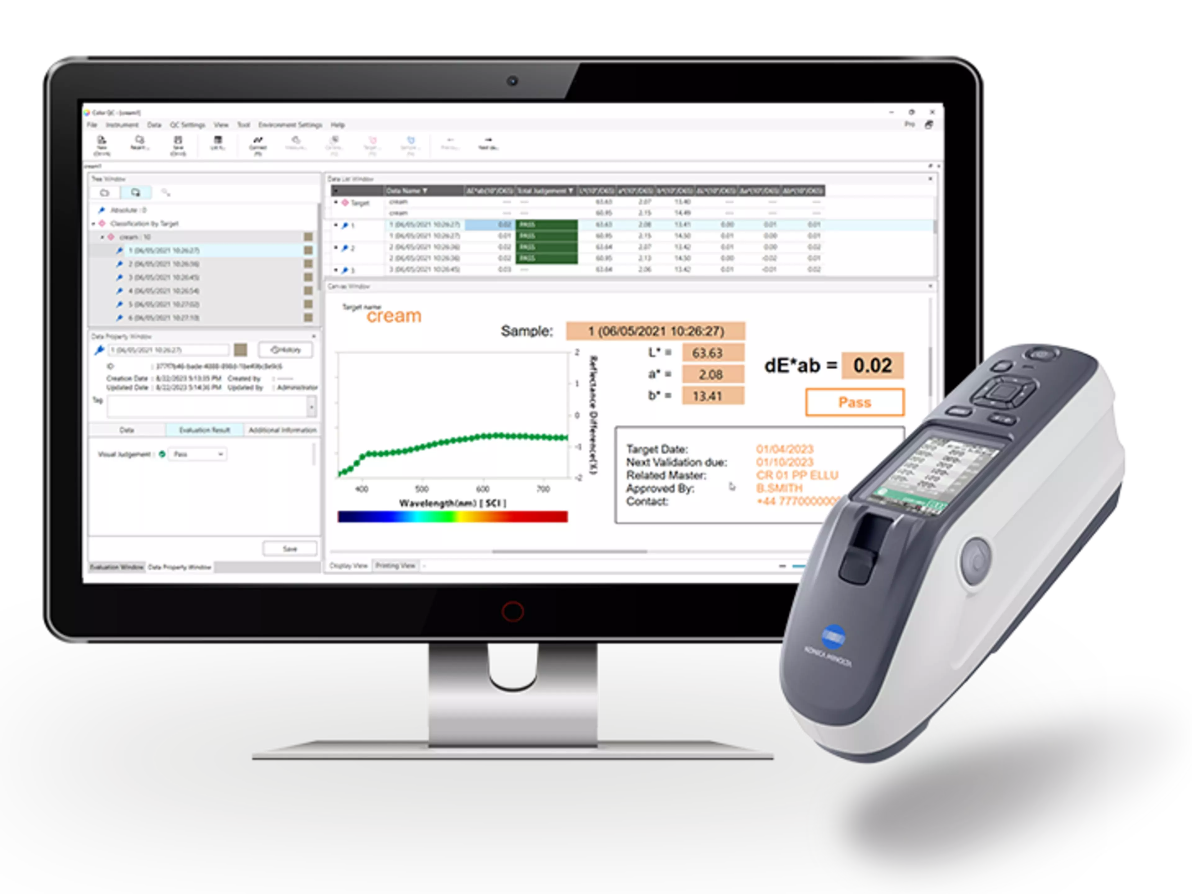 Logiciel SpectraMagic™ NX2