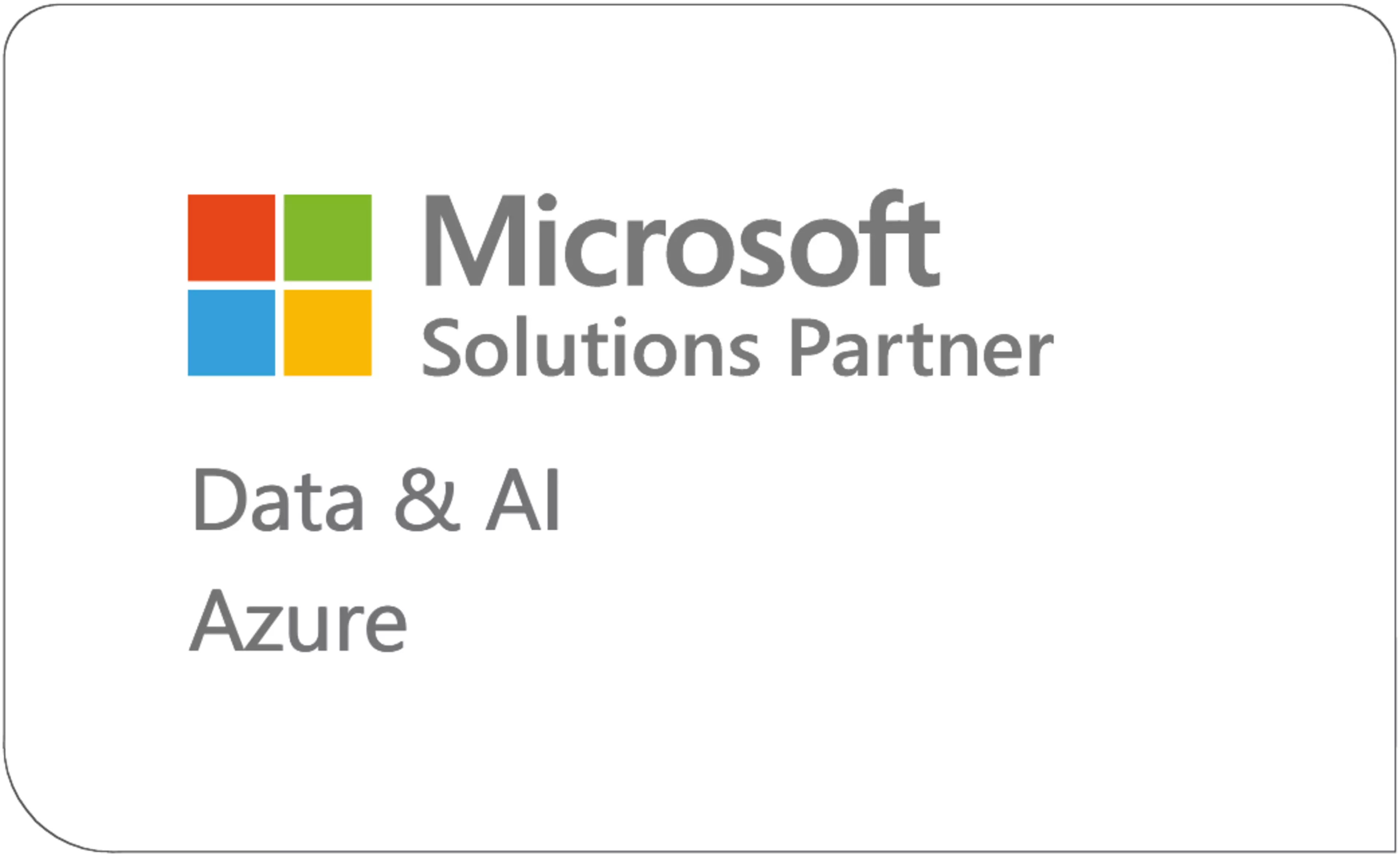 Solutions Partner for Azure Data & AI