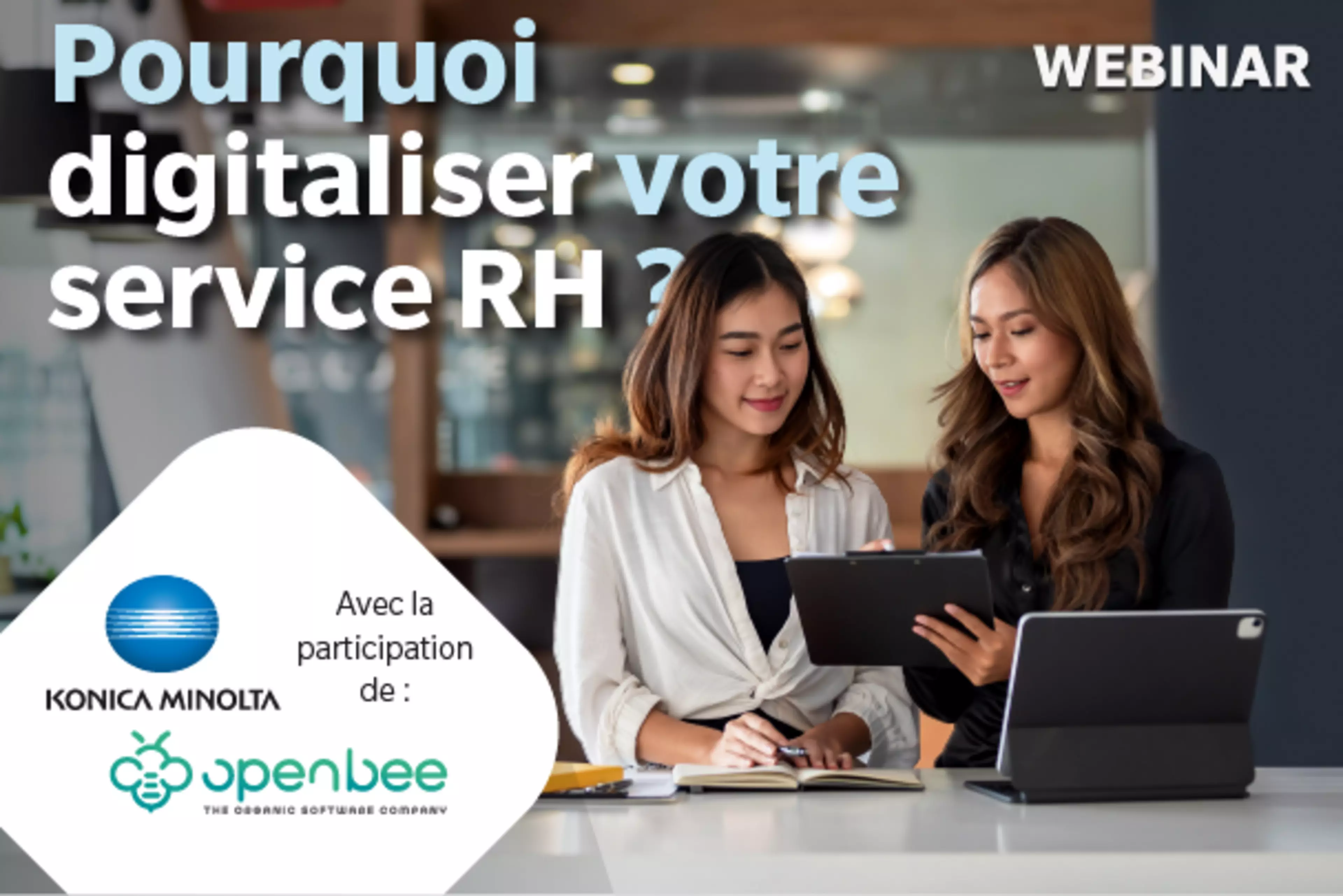 Visionnez le replay de notre webinar "Pourquoi digitaliser votre service RH ?" !