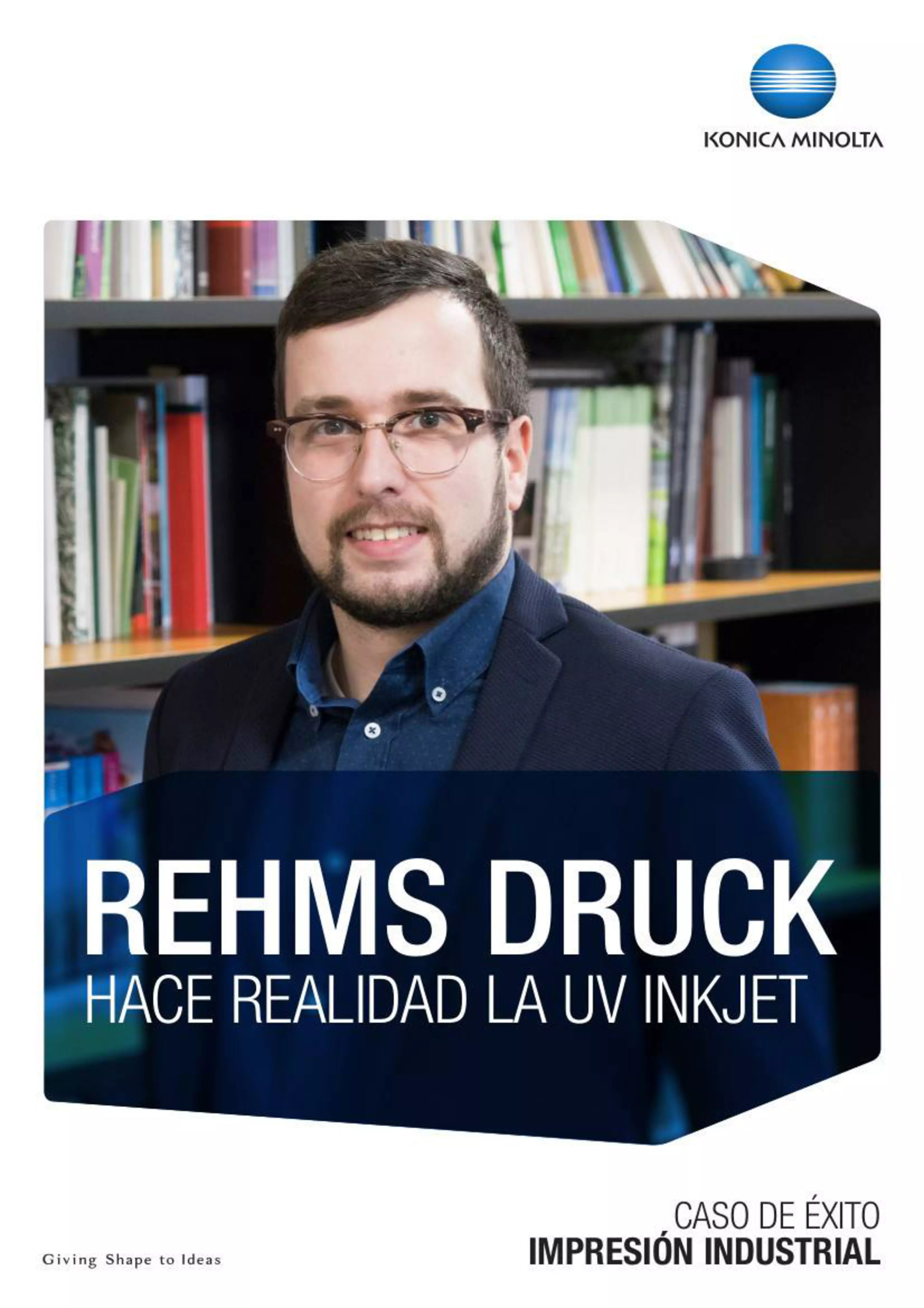 Rehms Druck hace realidad la UV inkjet