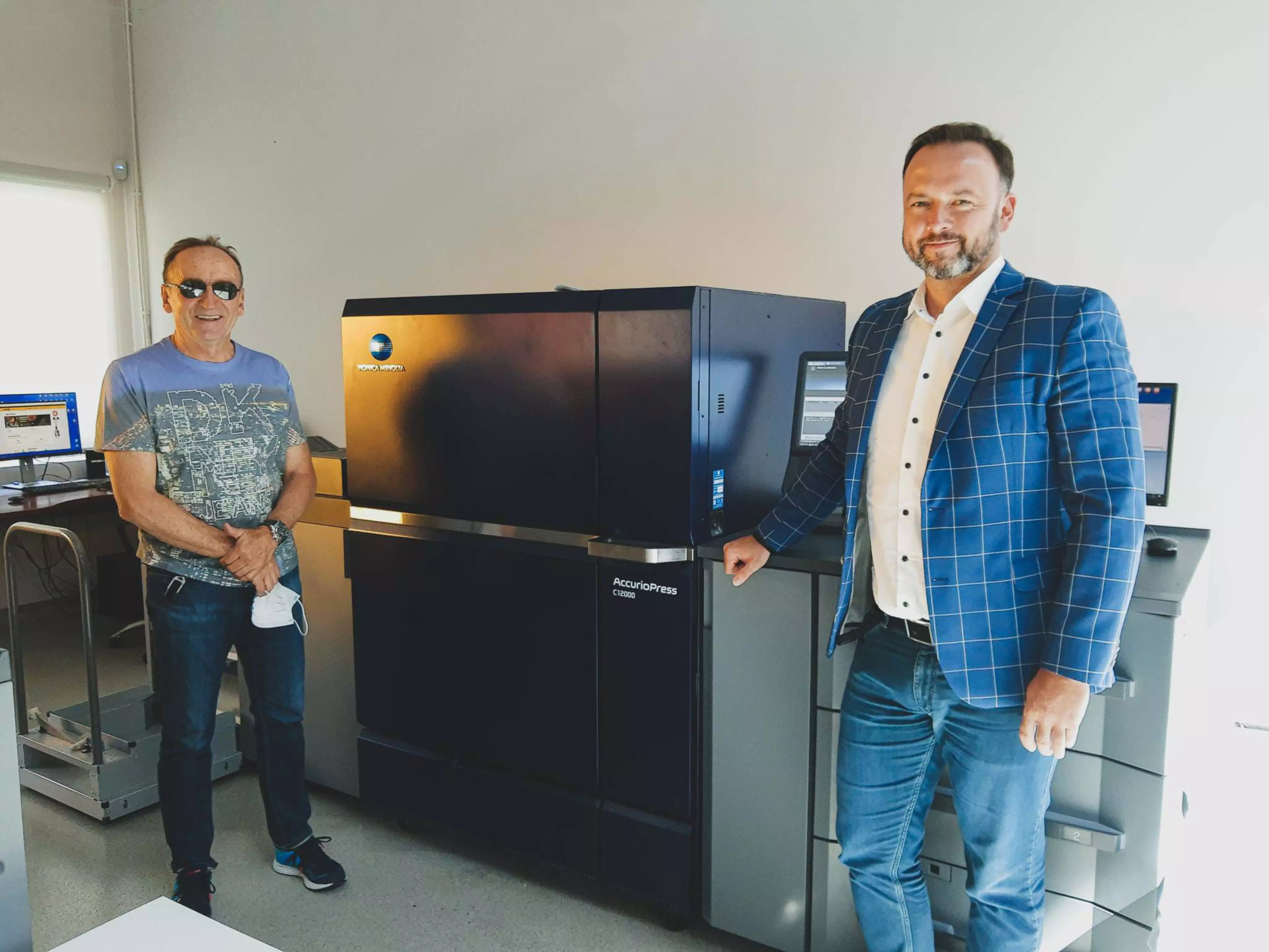 Nowe możliwości drukarni Centropap - pierwsza w Polsce maszyna AccurioPress C12000 firmy Konica Minolta do produkcji wysokonakładowej