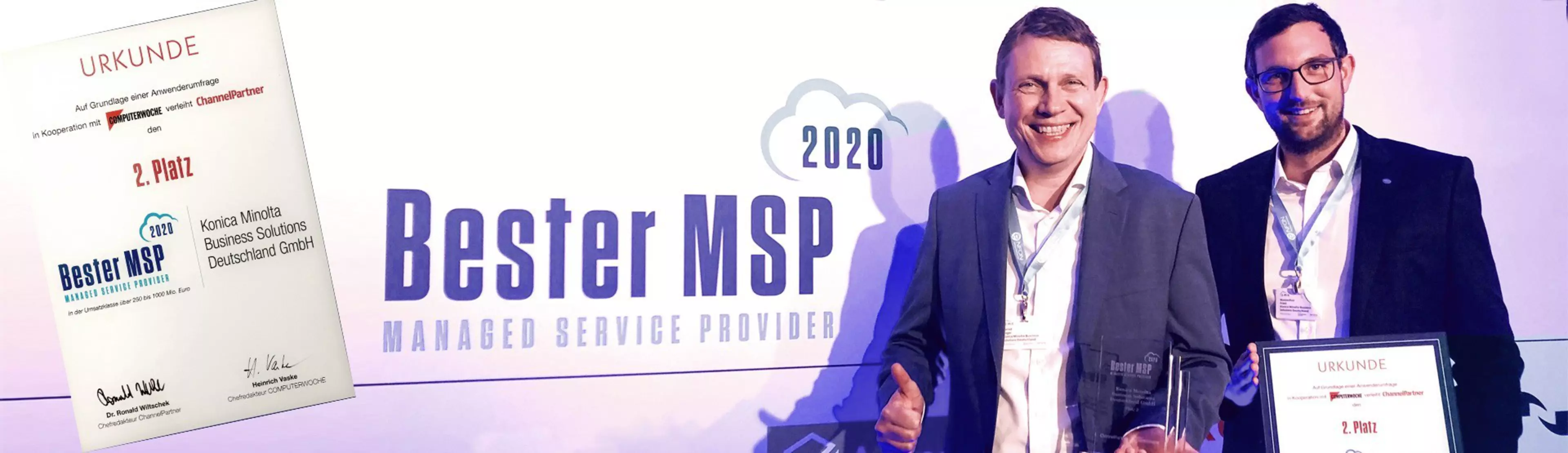 Konica Minolta gehört erneut zu Deutschlands besten Service ProvidernImgCarousel1