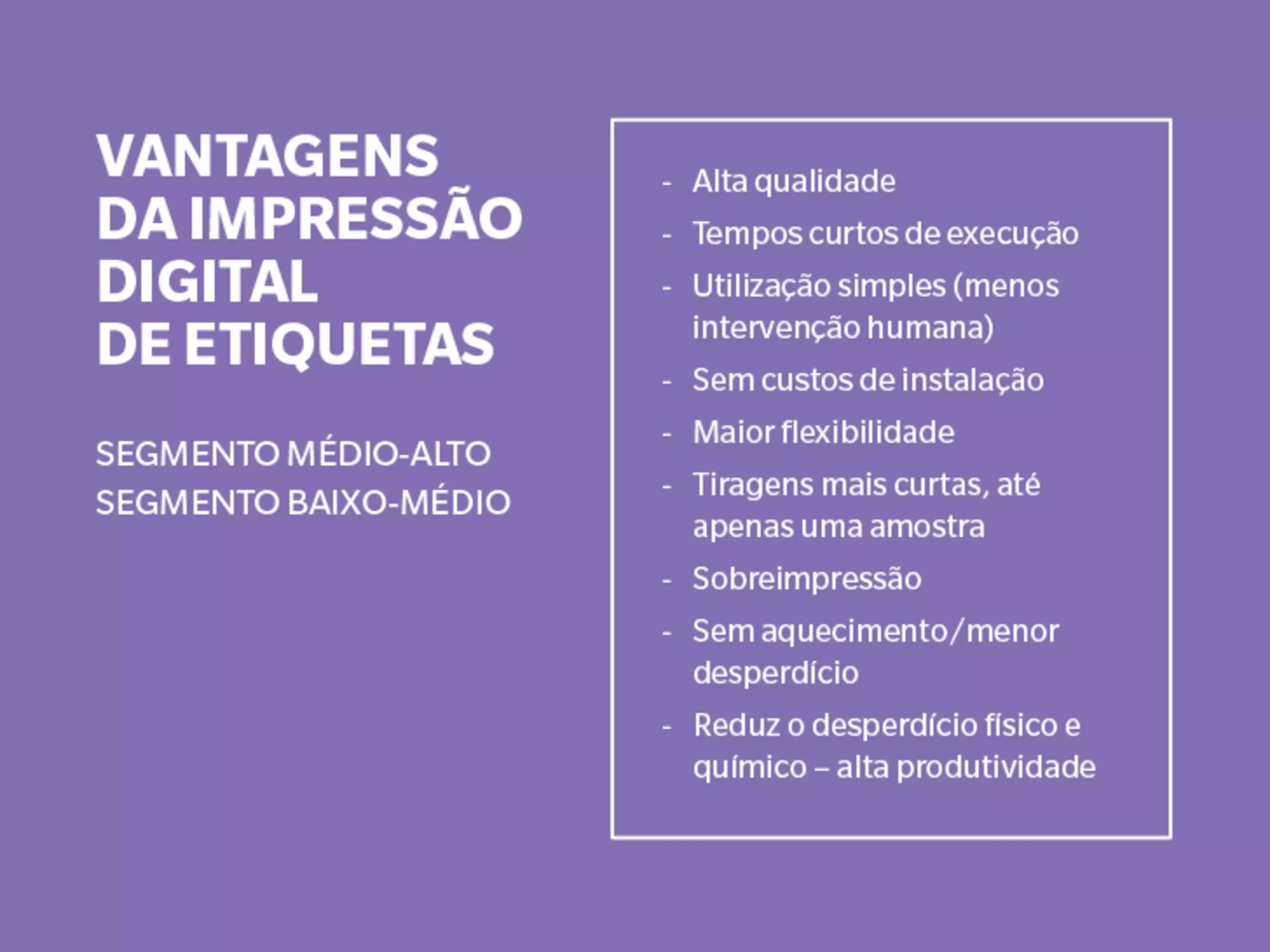 Vantagens da Impressão Digital de Etiquetas