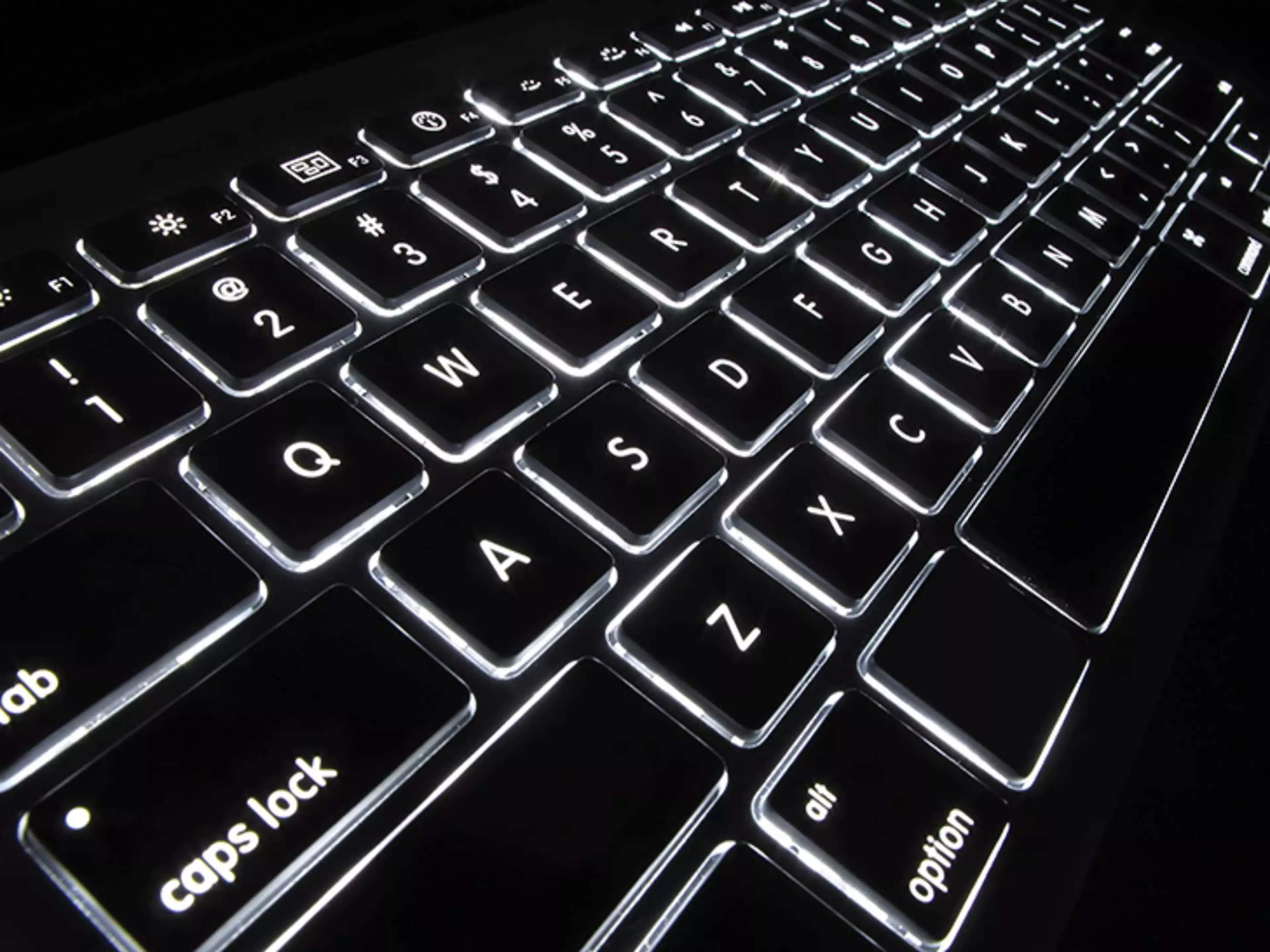 Illuminated keyboard