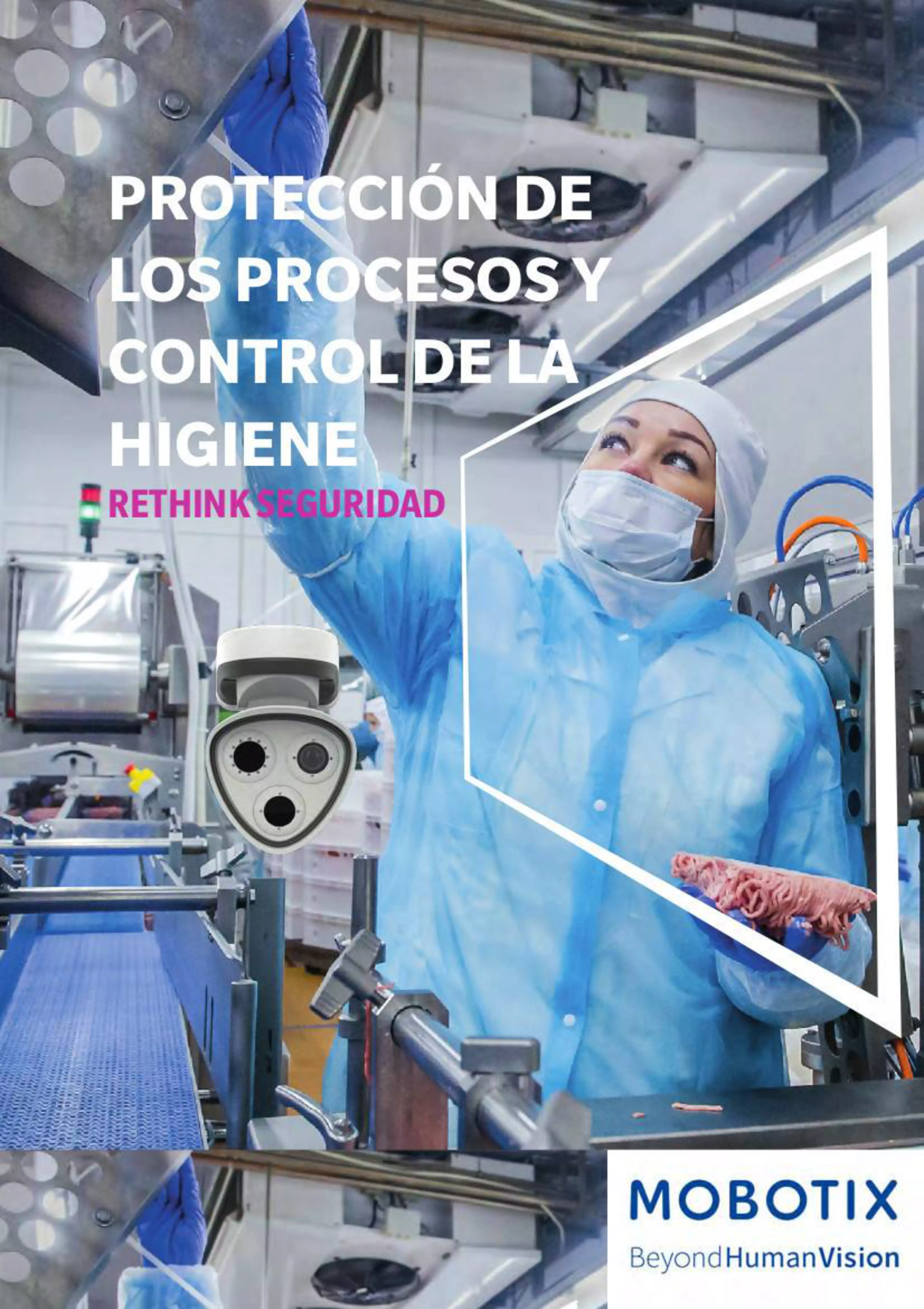 Seguridad de vídeo con inteligencia de negocio integrada para la industria cárnica