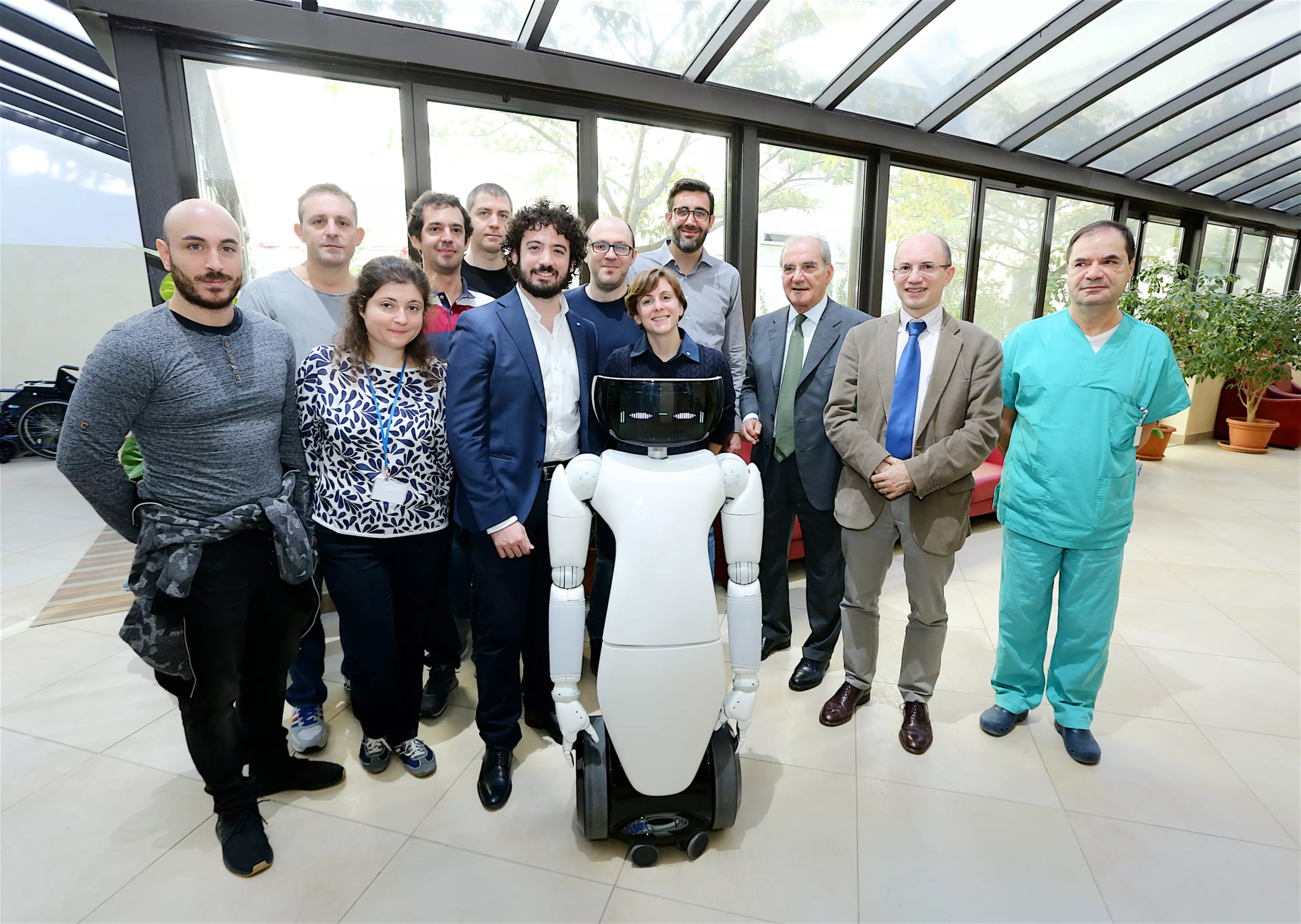 Robots that care: Konica Minolta, Istituto Italiano di Tecnologia are going to start on field experi