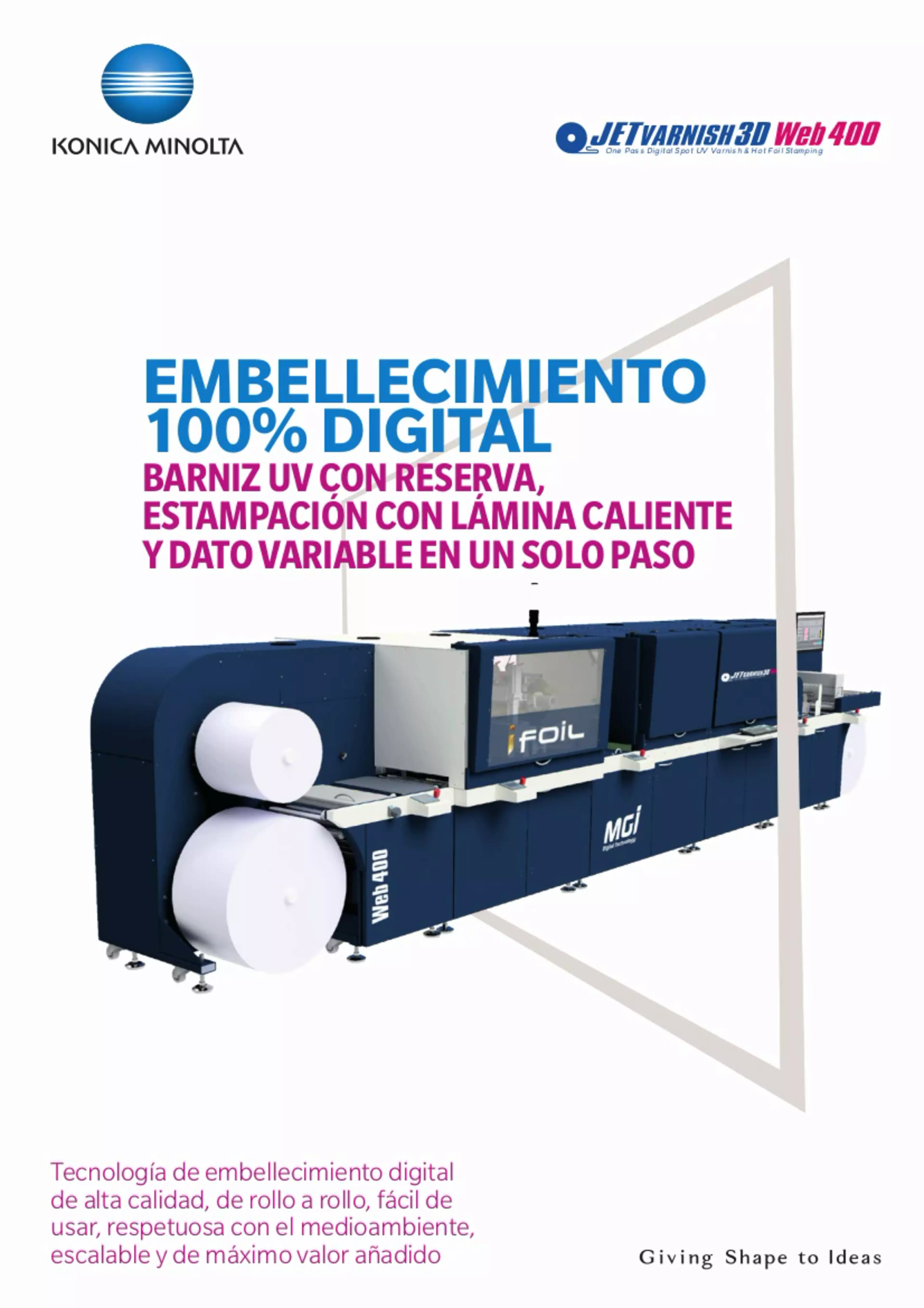 Catálogo MGI JETvarnish 3D Web 400