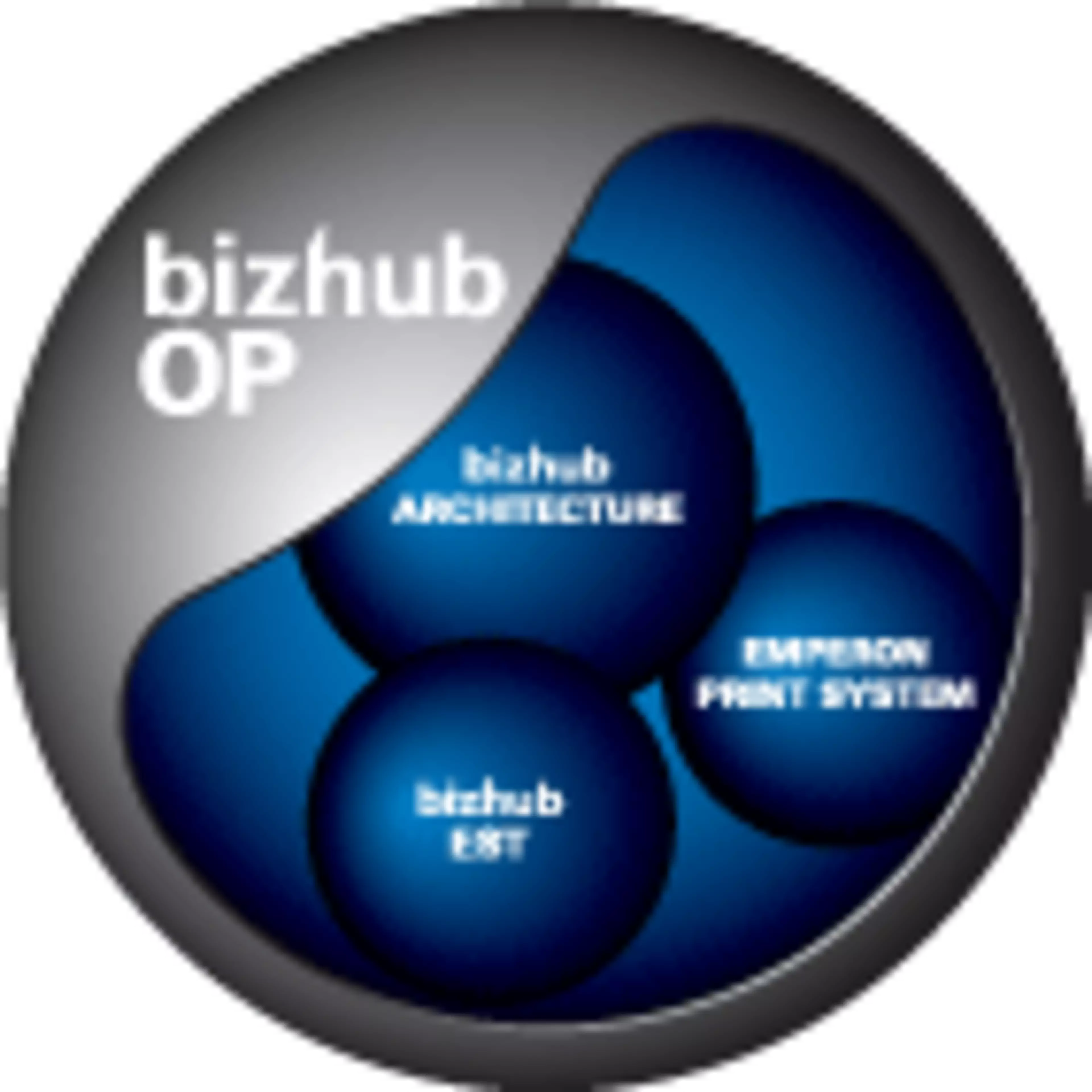 Logo bizhub OP