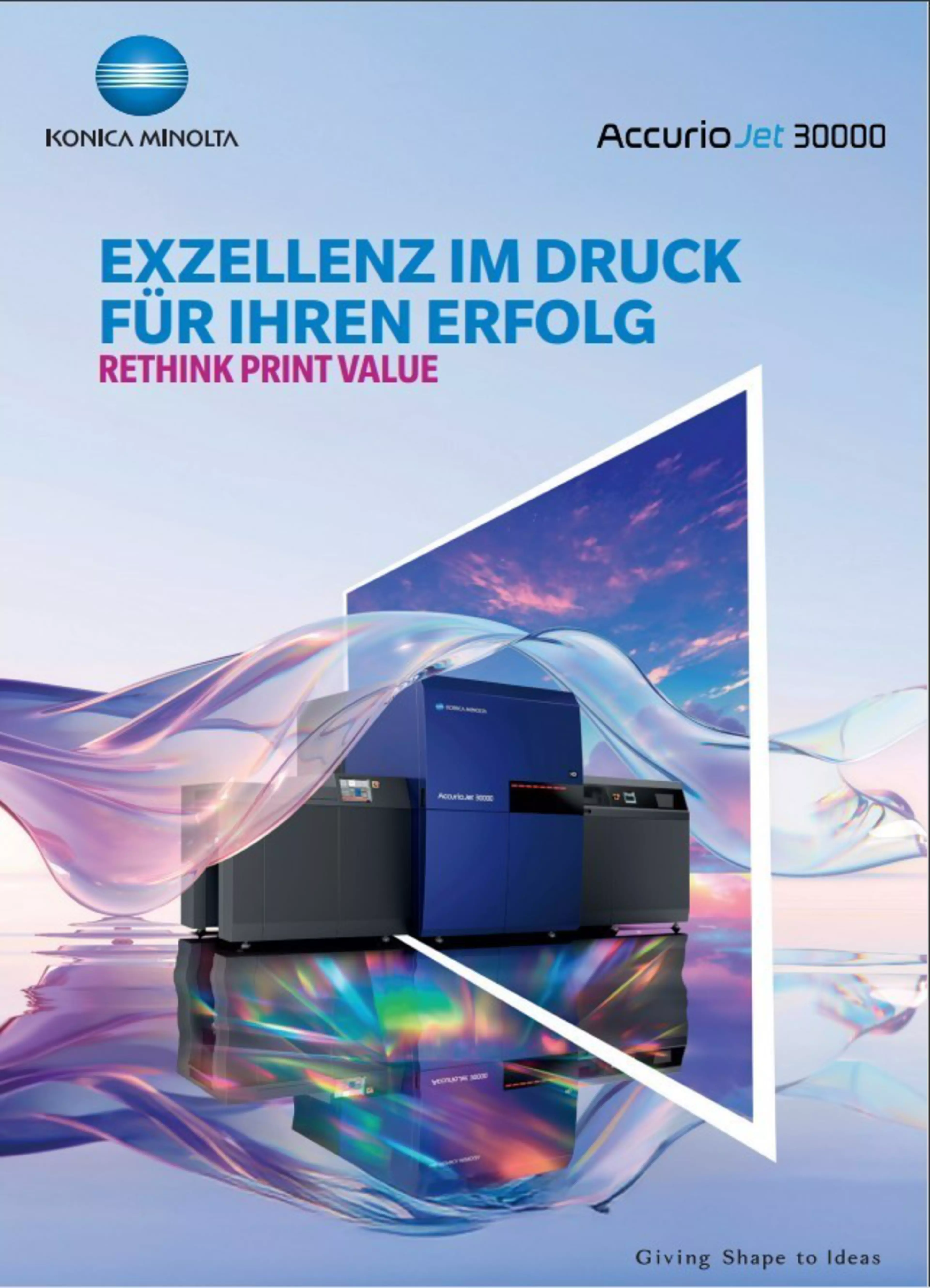 AccurioJet 30000 Broschüre Cover