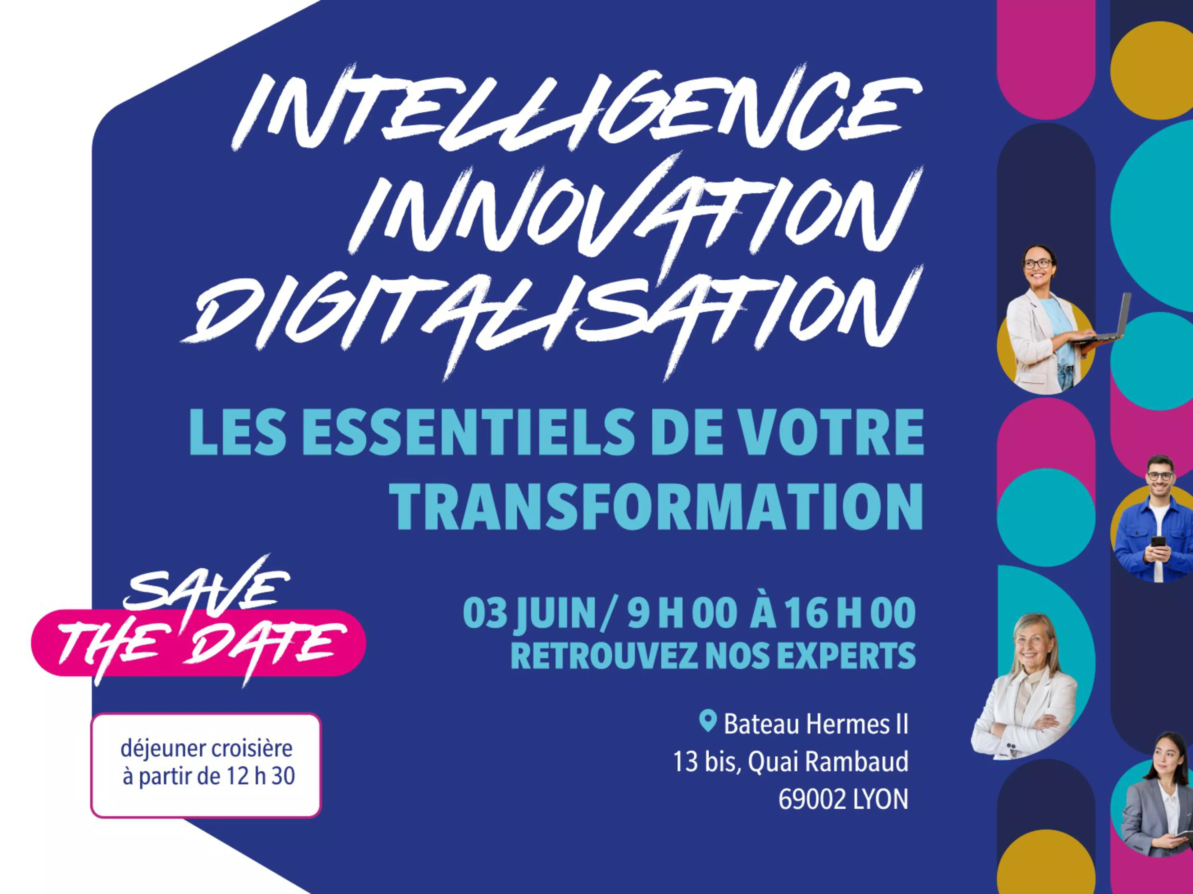 Venez retrouver nos experts en transformation digitale !