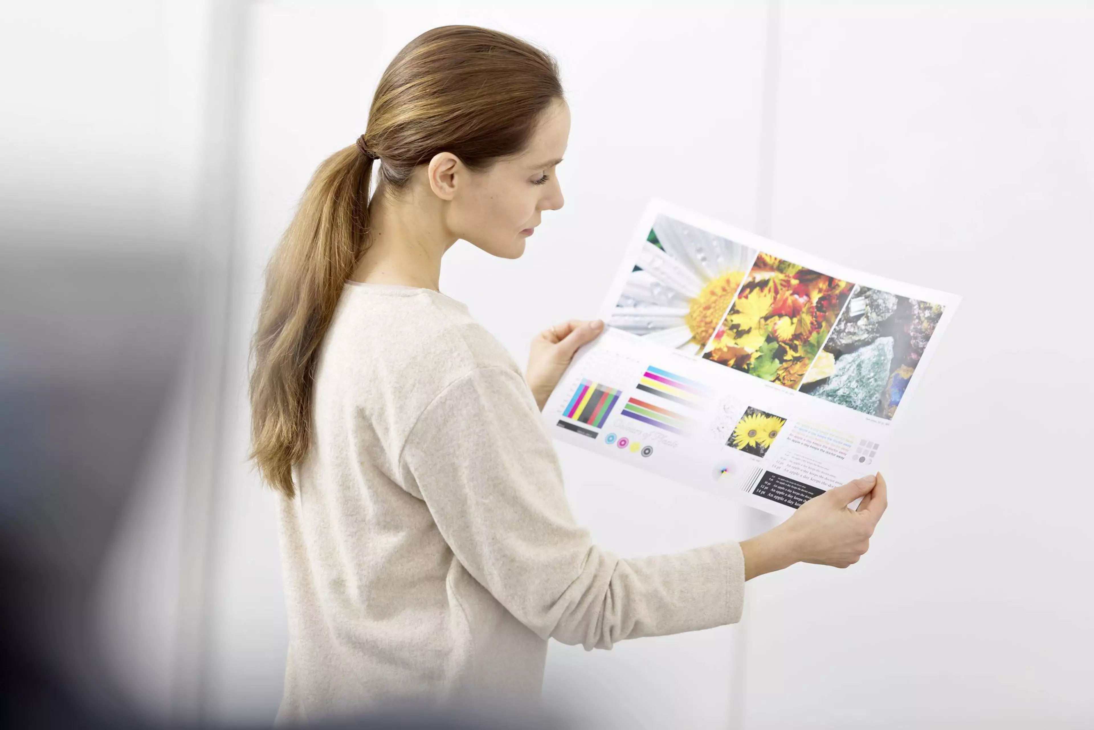 High quality printout