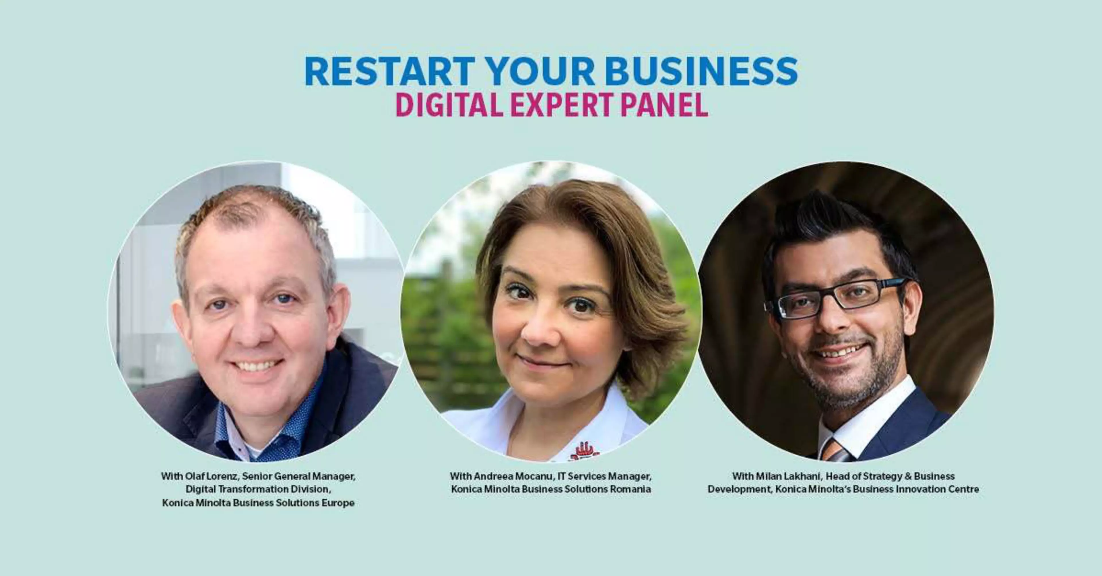 Regardez notre table ronde pour découvrir d'autres idées et conseils intéressants de nos experts