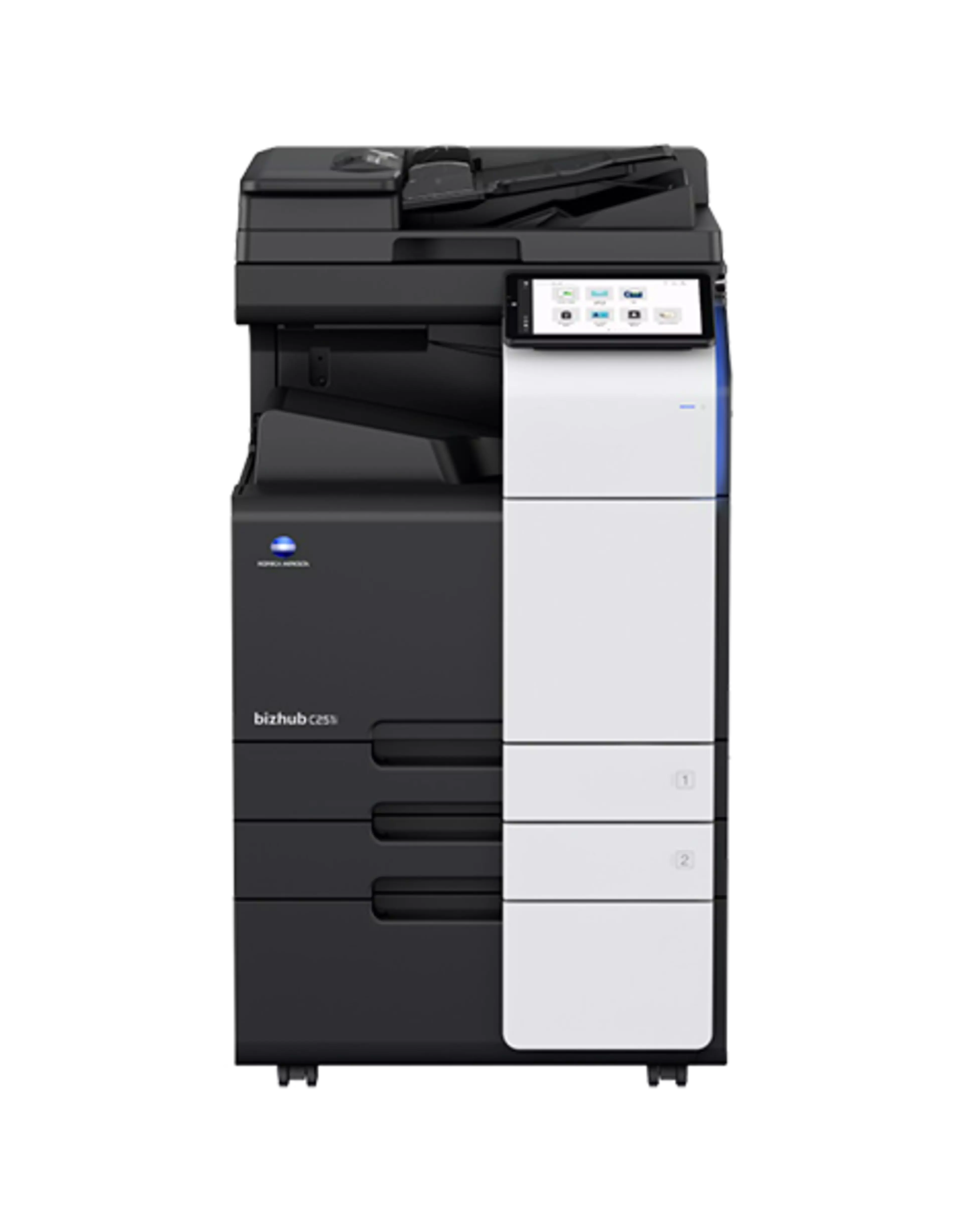 bizhub C251i front transparent