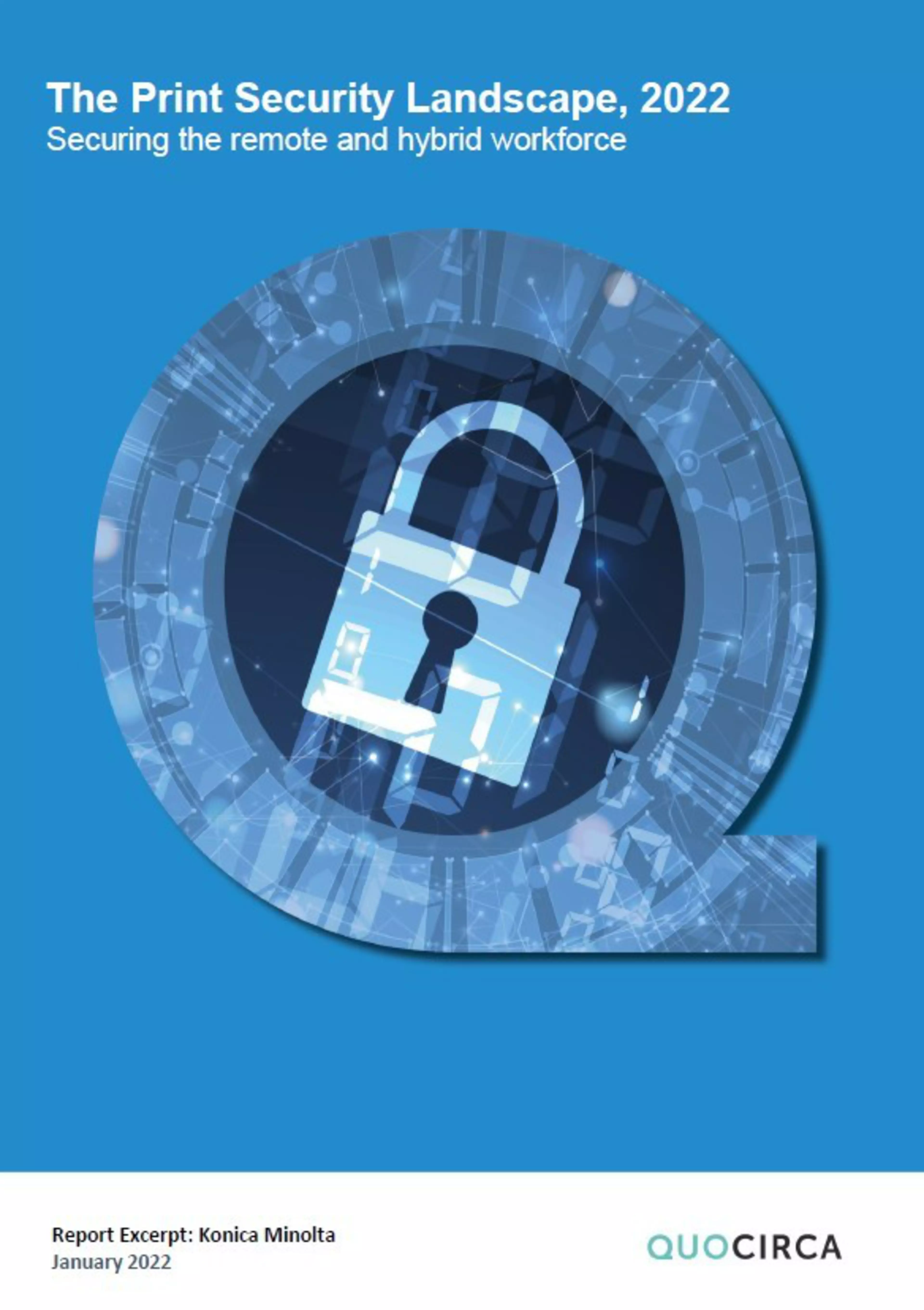Quocirca Print Security Landscape 2022