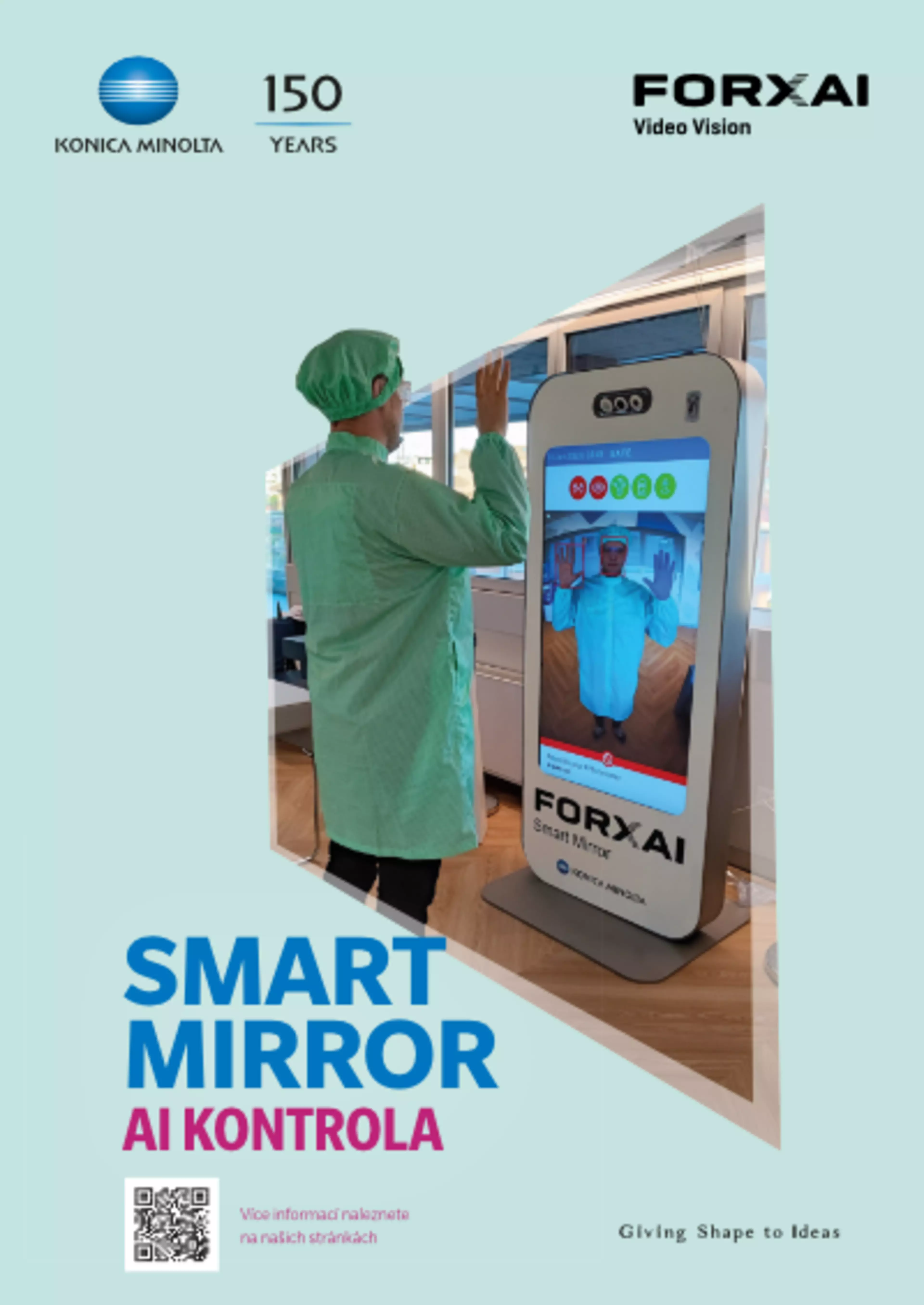 Revoluční FORXAI Smart Mirror