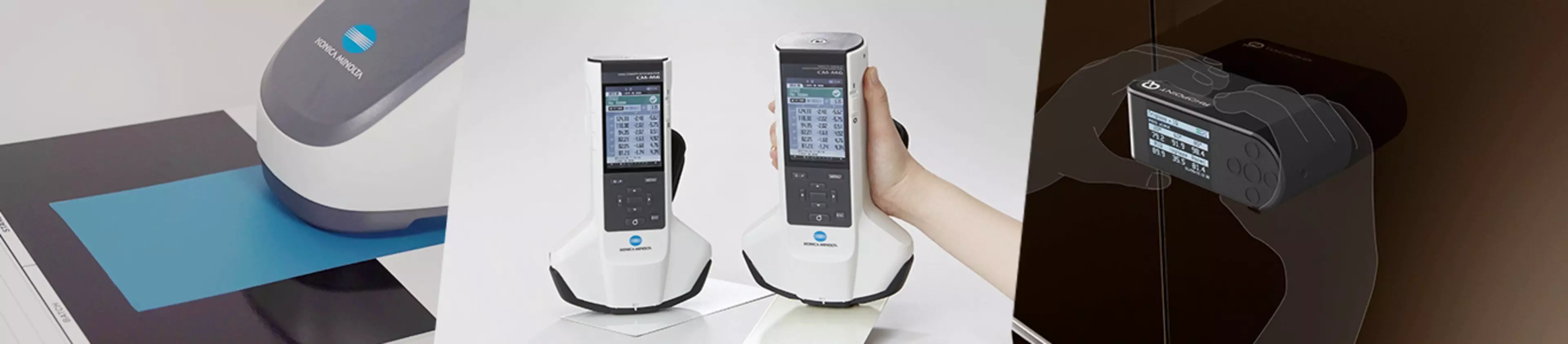Instruments measuring the colour and Gloss of painted surfaces