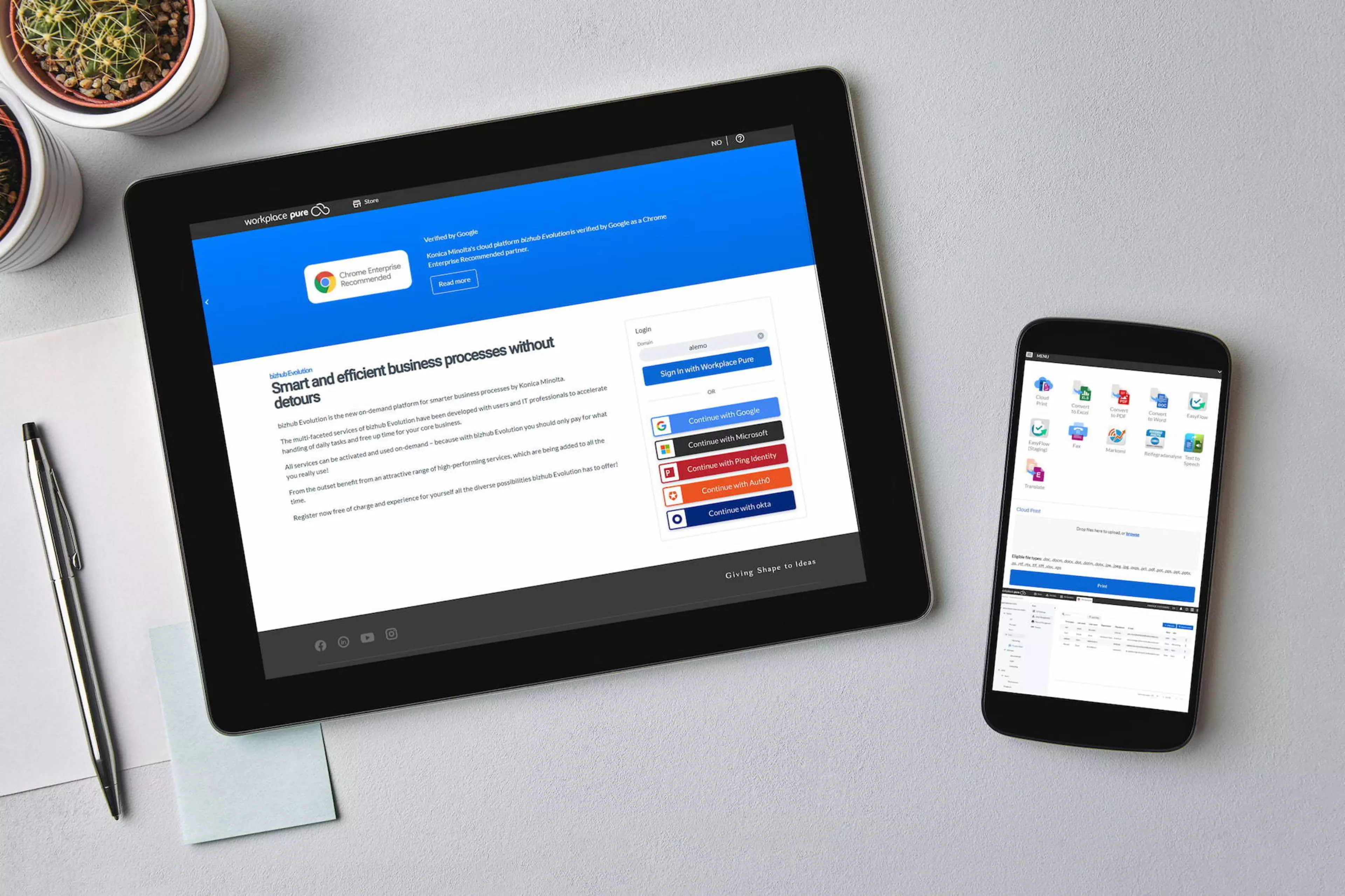  WorkPlace Pure: la solución cloud de Konica Minolta que simplifica la impresión