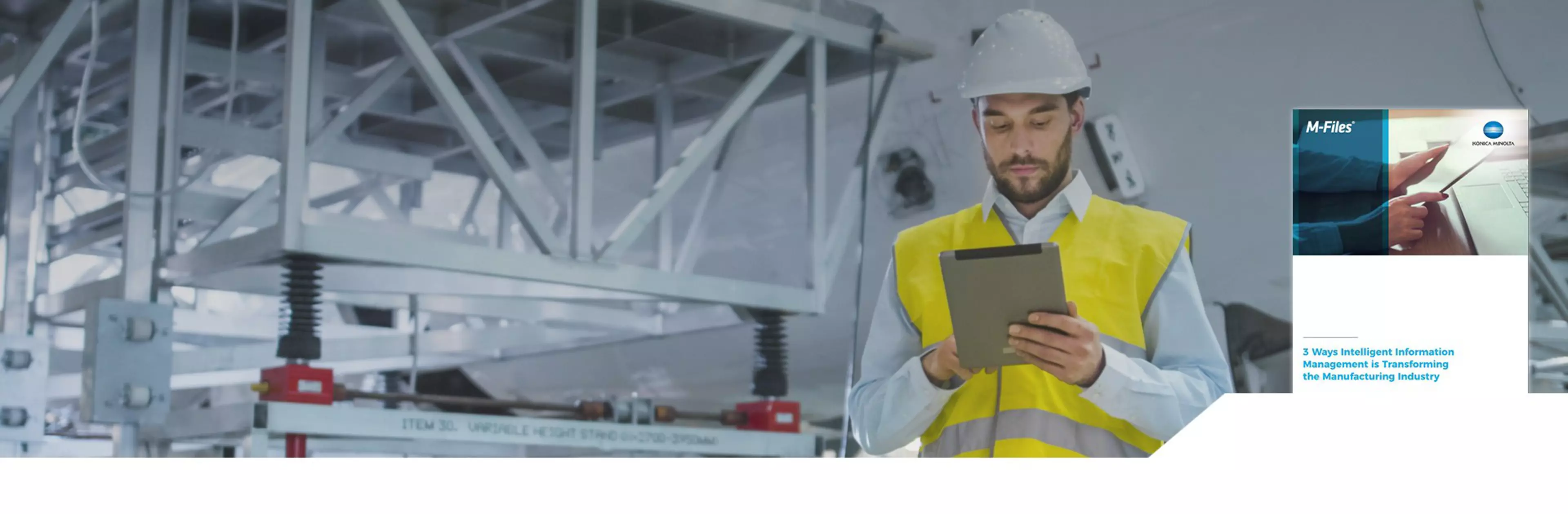 Voordelen van slim informatiebeheer voor productieprocessen | Konica MinoltaHeroSlider