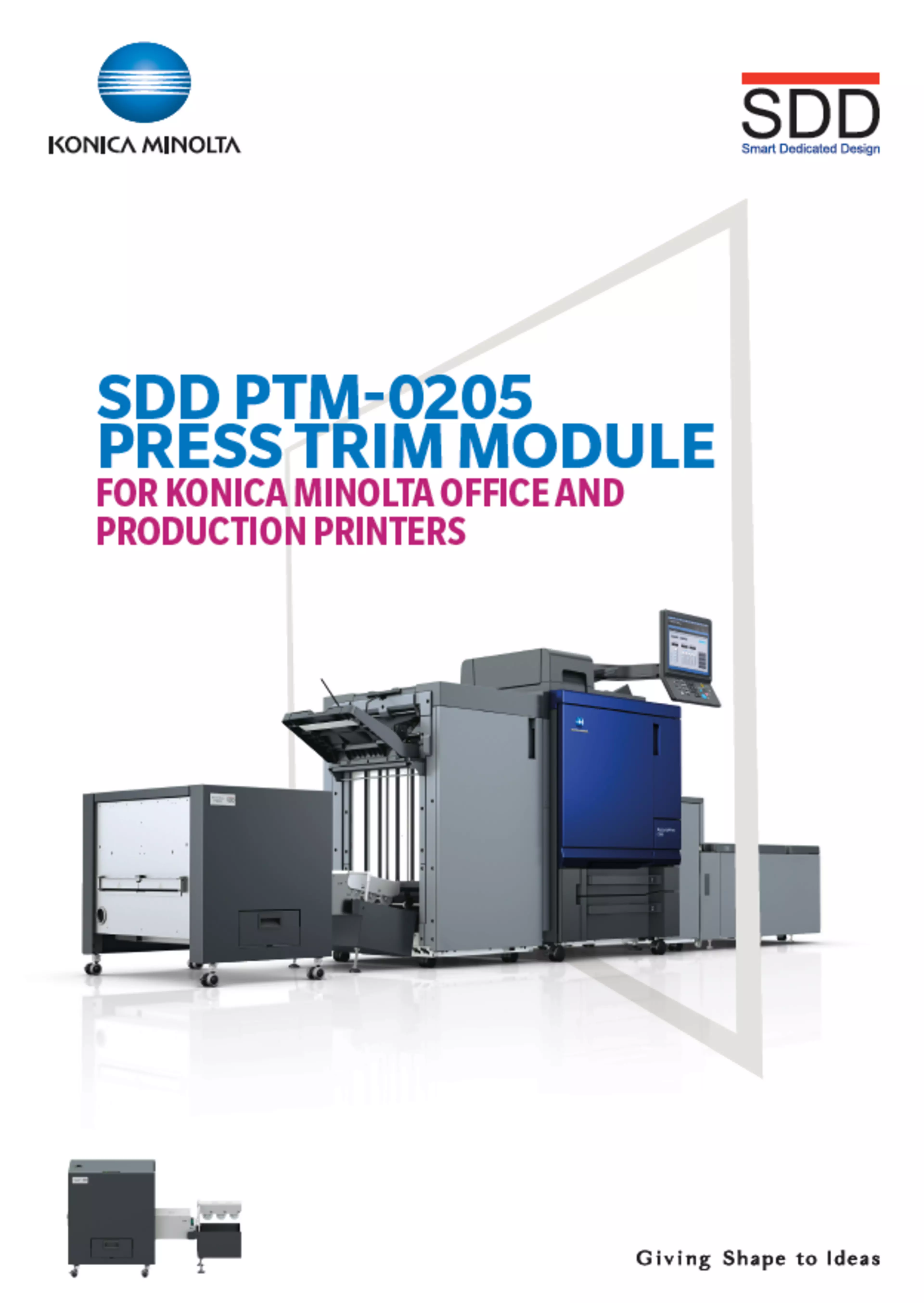 SDD PTM-0205 Press Trim Module brochure thumbnail