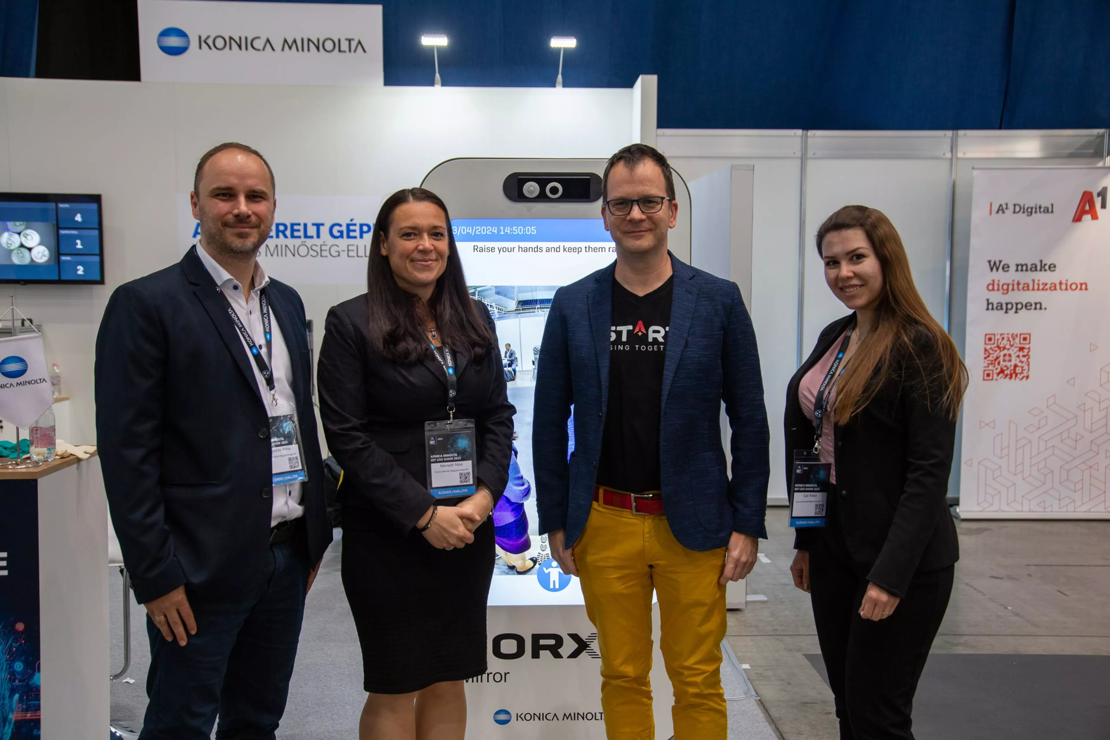 MI vezérelt gépi látás megoldásainkkal és a FORXAI Mirror debütálásával érkeztünk az IOT LIVE SHOWRa!ImgCarousel8