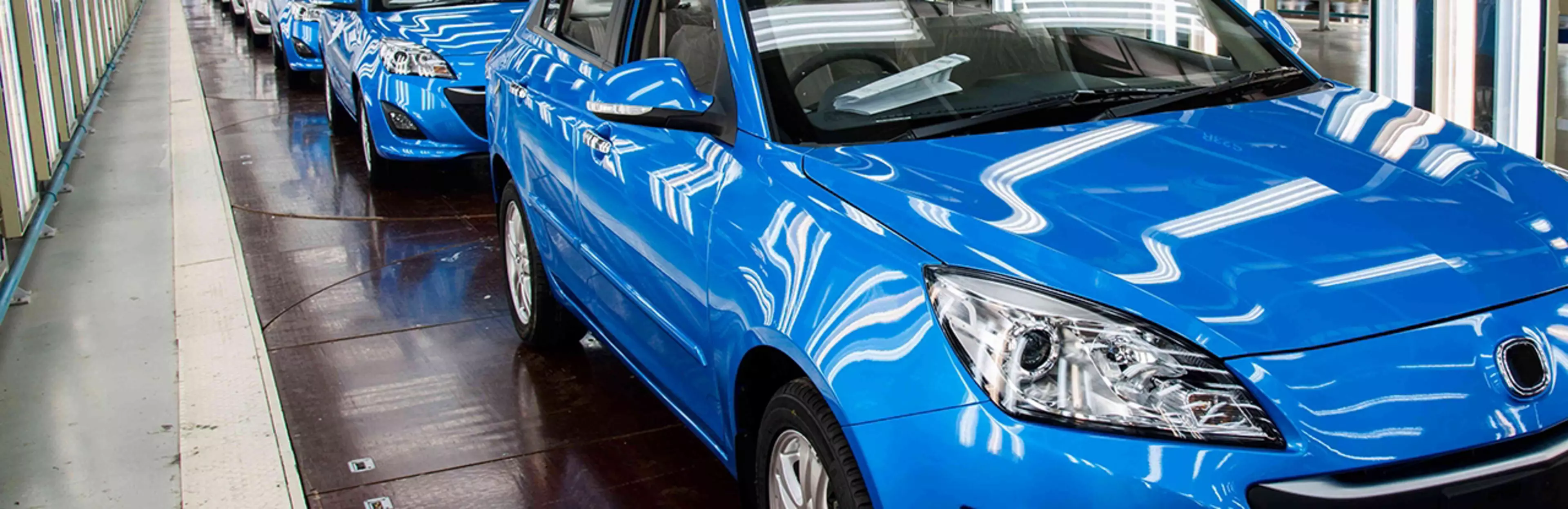 Automotive bodies after coating