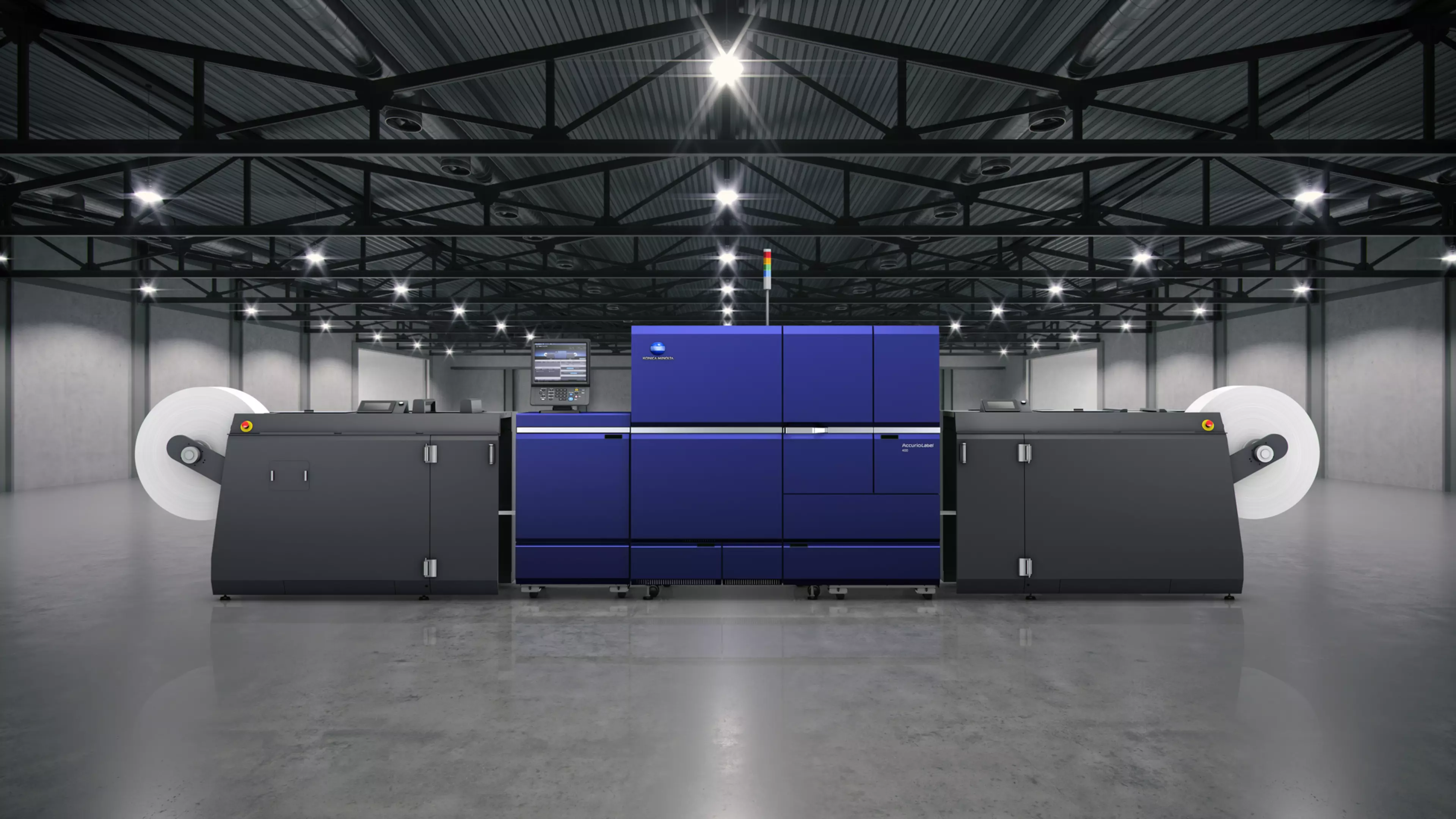 Konica Minolta AccurioLabel 400 для цифрових накладів середнього та довгого формату