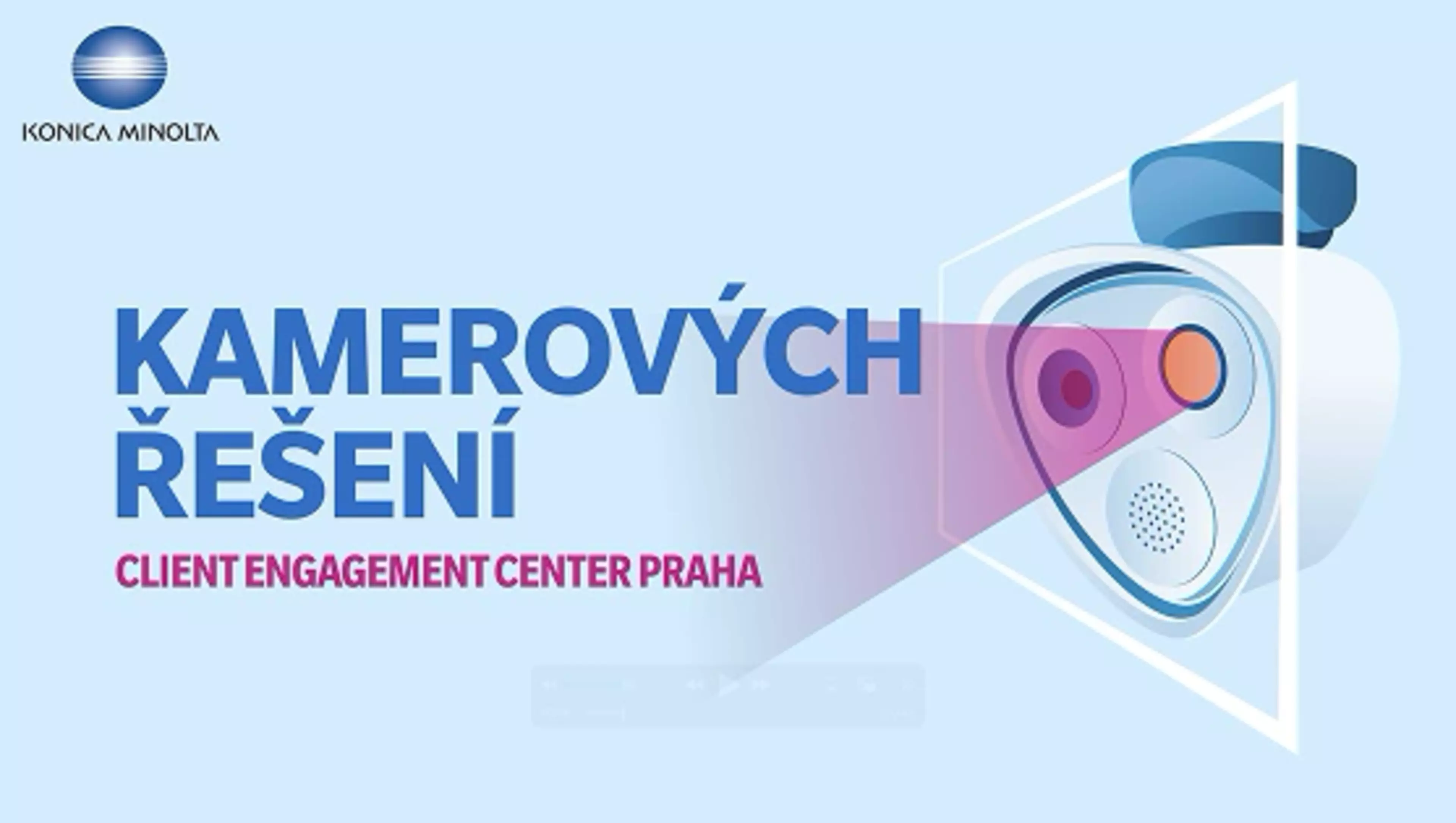 kamerová řešení v Client Engagement Center Praha