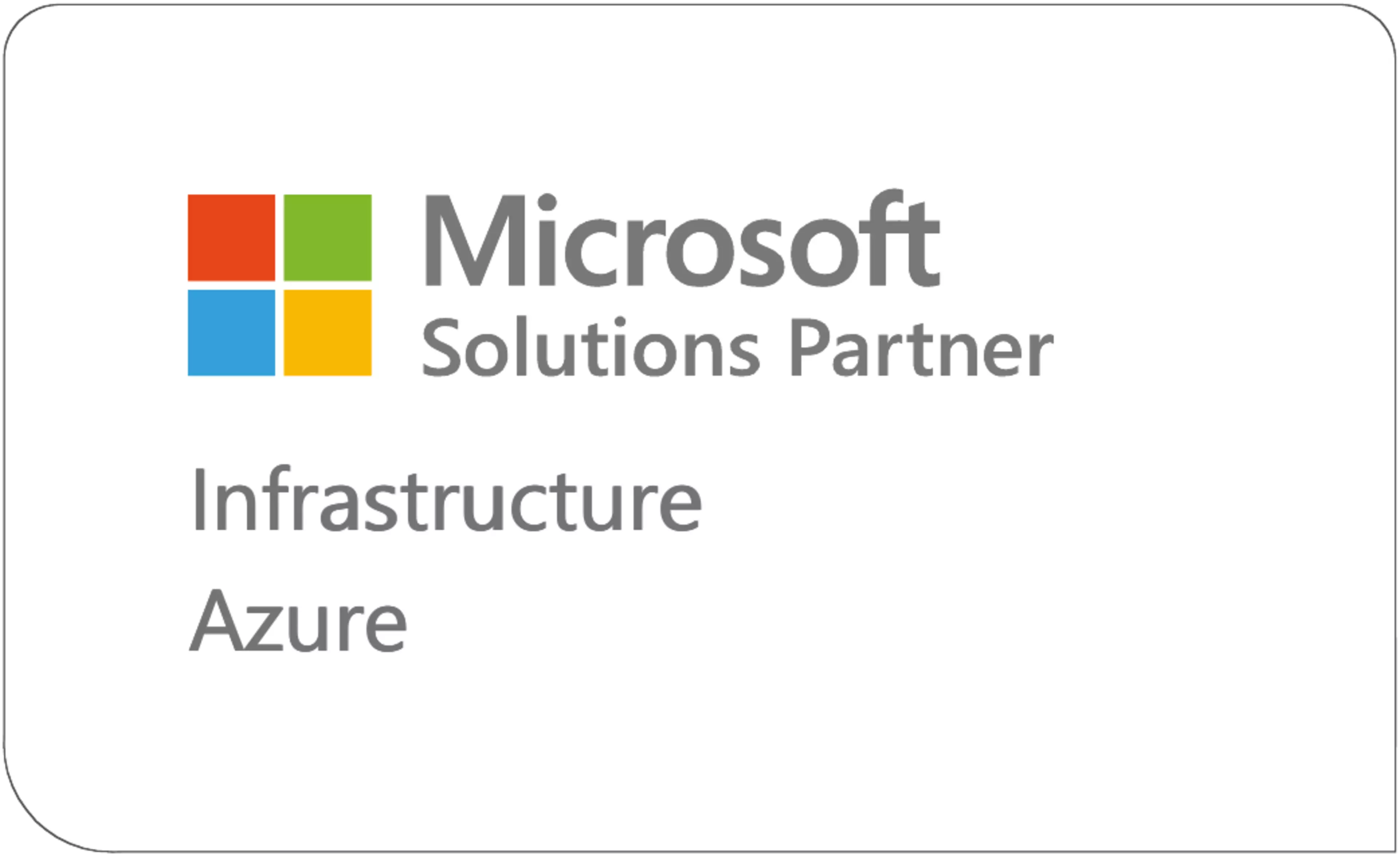 Solution Partner for Azure Infrastructure