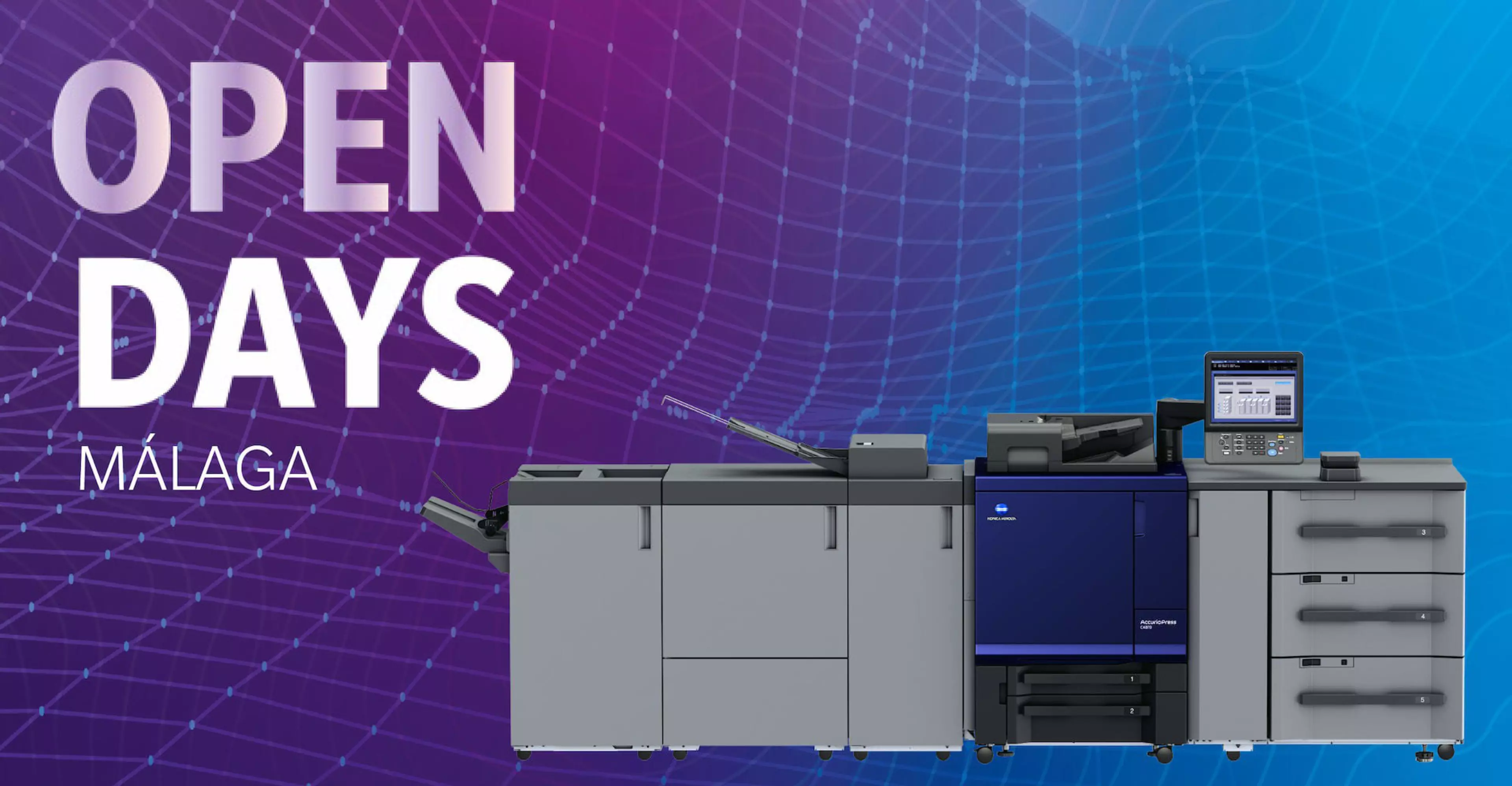 Konica Minolta convierte Málaga en epicentro de la innovación gráfica