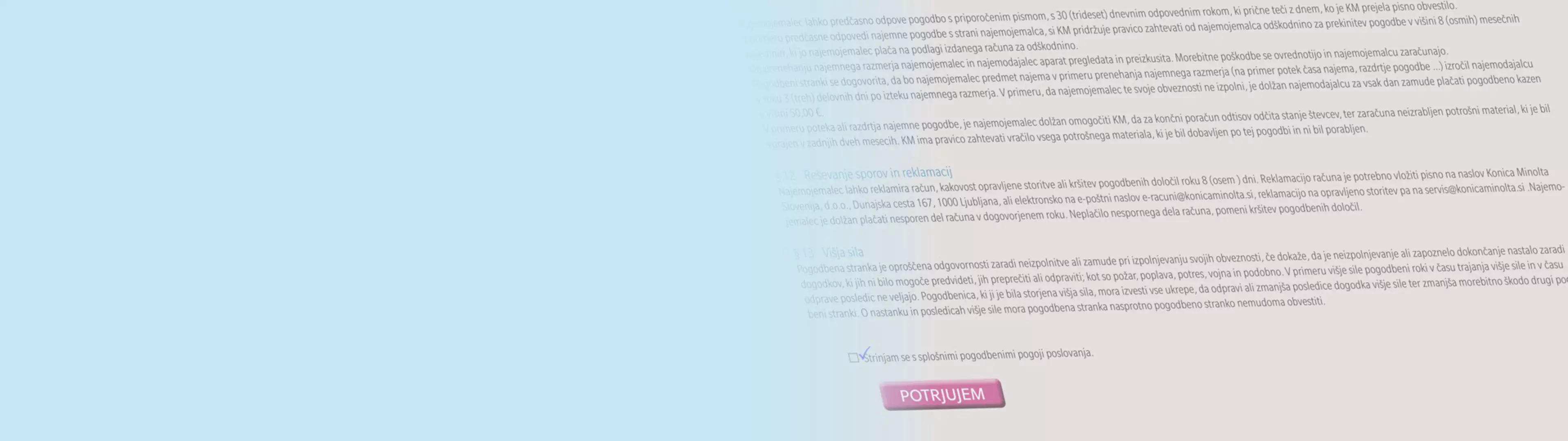 Splošni pogodbeni pogoji poslovanjaHeroSlider