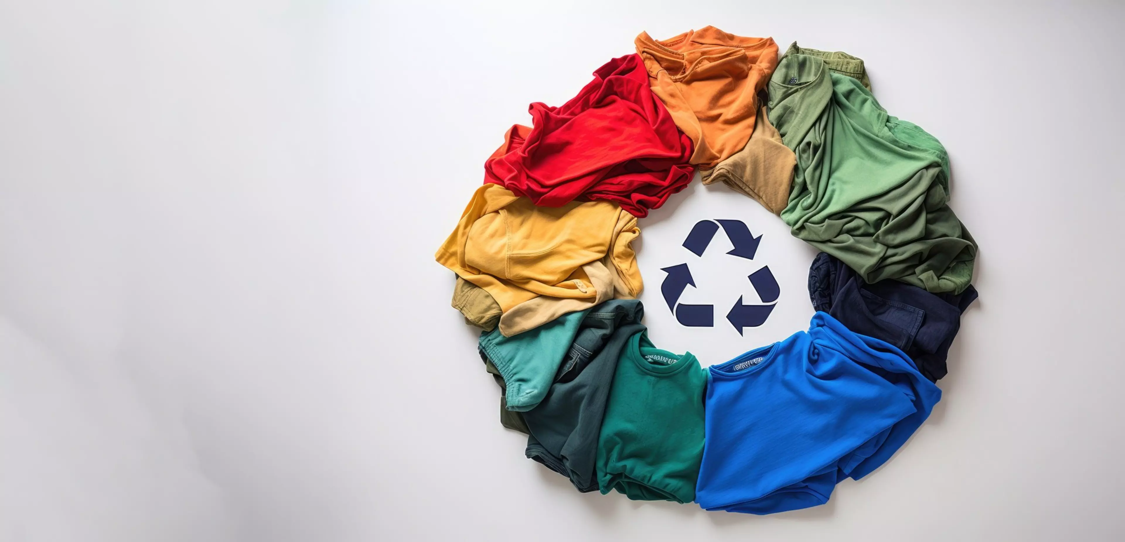 Recycling symbol made of multicolored t-shirts on white background, A colorful circle of clothes with logo recycling, zero waste, reuse concept, AI Generated
ai generated, recycle, recycling, garbage bag, cow waste, ecological, rubbish, environmental litter, garbage color, pollution, trash, reduce, environment, paper, green object, ecology colorful, eco, environmental waste, green environment, paper pollution, ecology, garbage, color, circle design, colorful background, symbol, icon, recyclable, ecological garbage, environmental pollution, environment design, green ecology background, orange symbol, conservation concept, waste, colorful, environmental, pollution symbol, green colorful environment, design, ecology background, orange icon, protection, recycle bin icon, infographic, industrial, international recycling logo, background, green, conservation