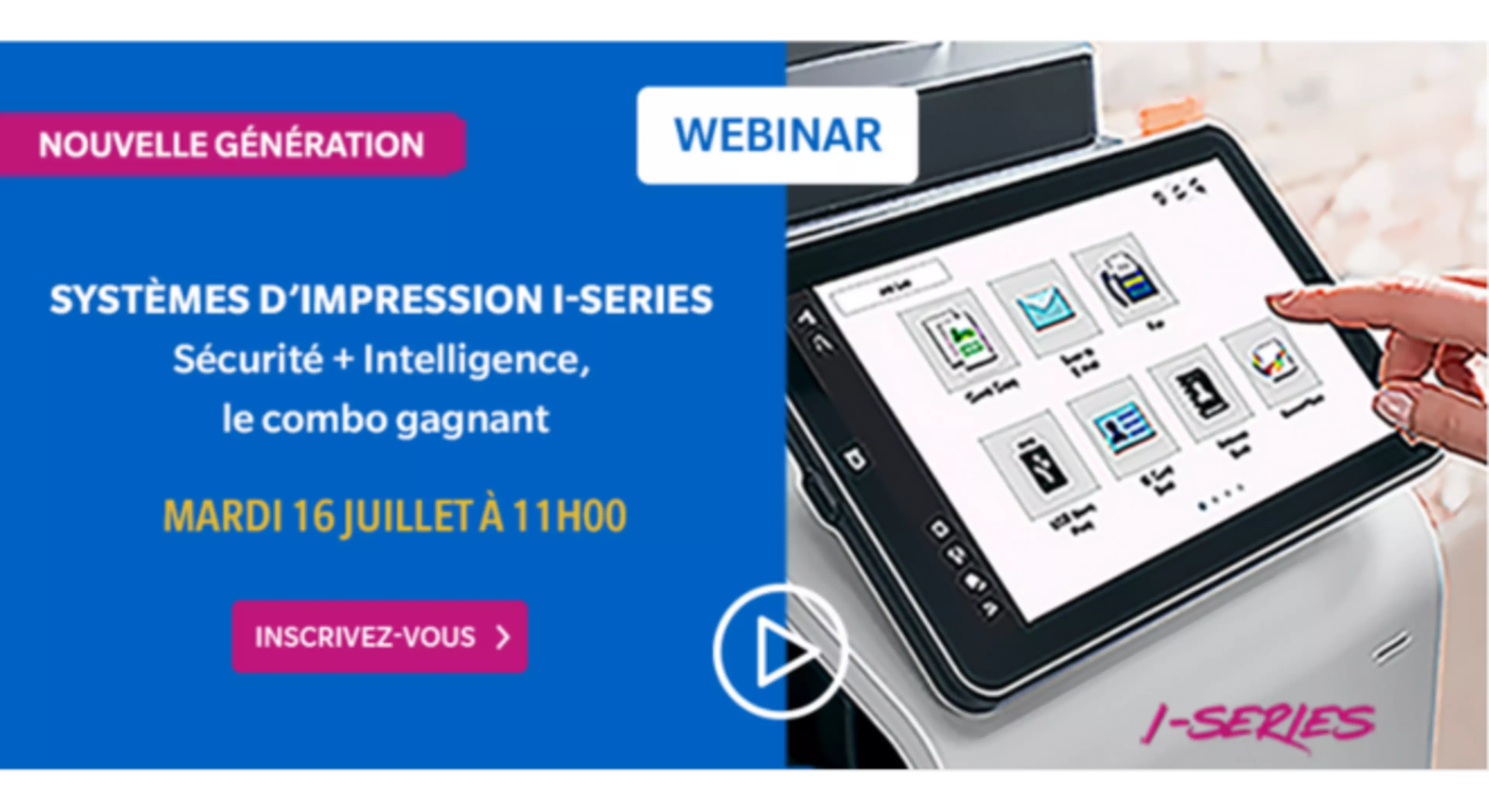 Webinar de présentation "Nouvelle génération iSeries"