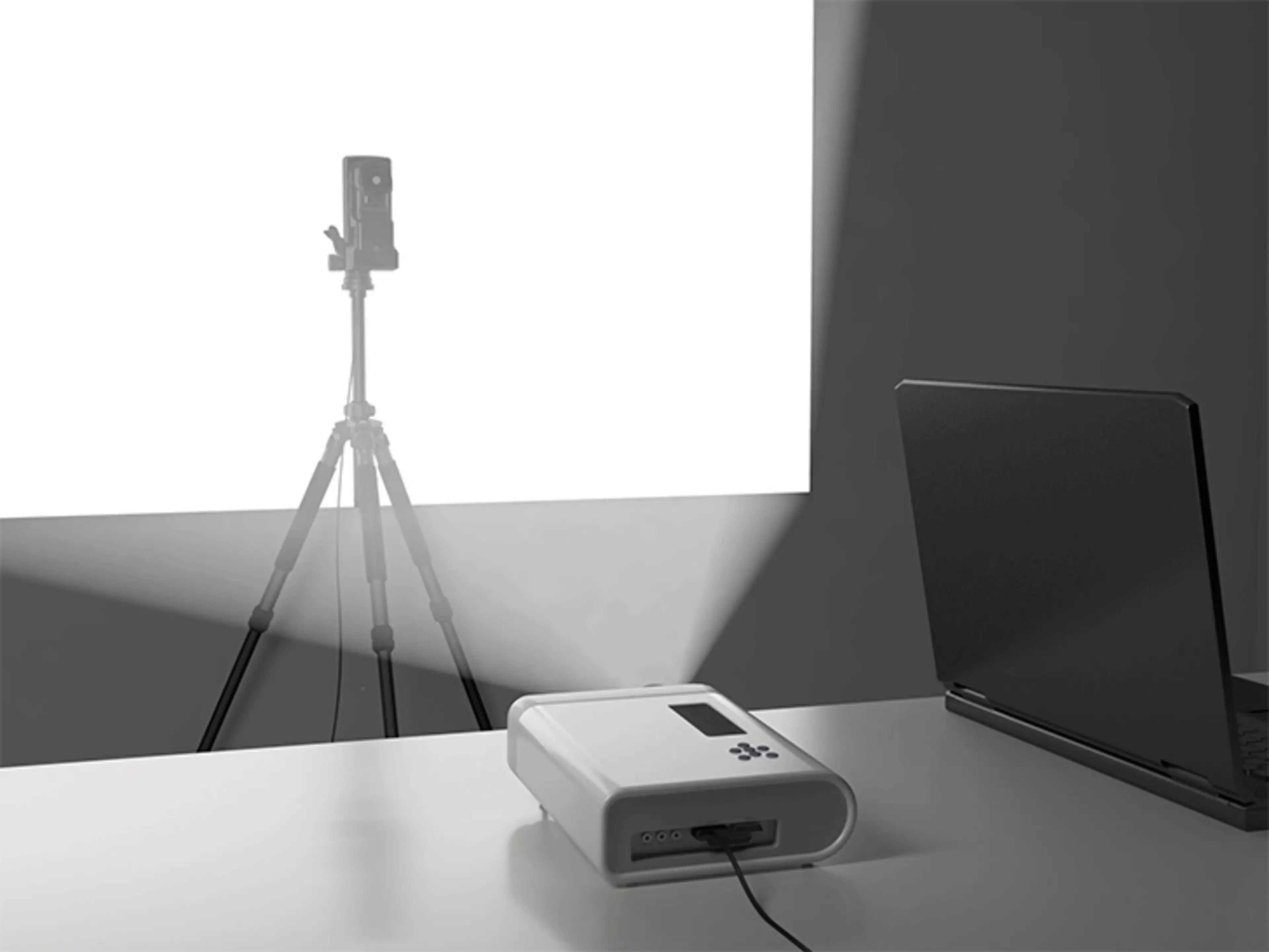 Basic testing of projection technology inSitu