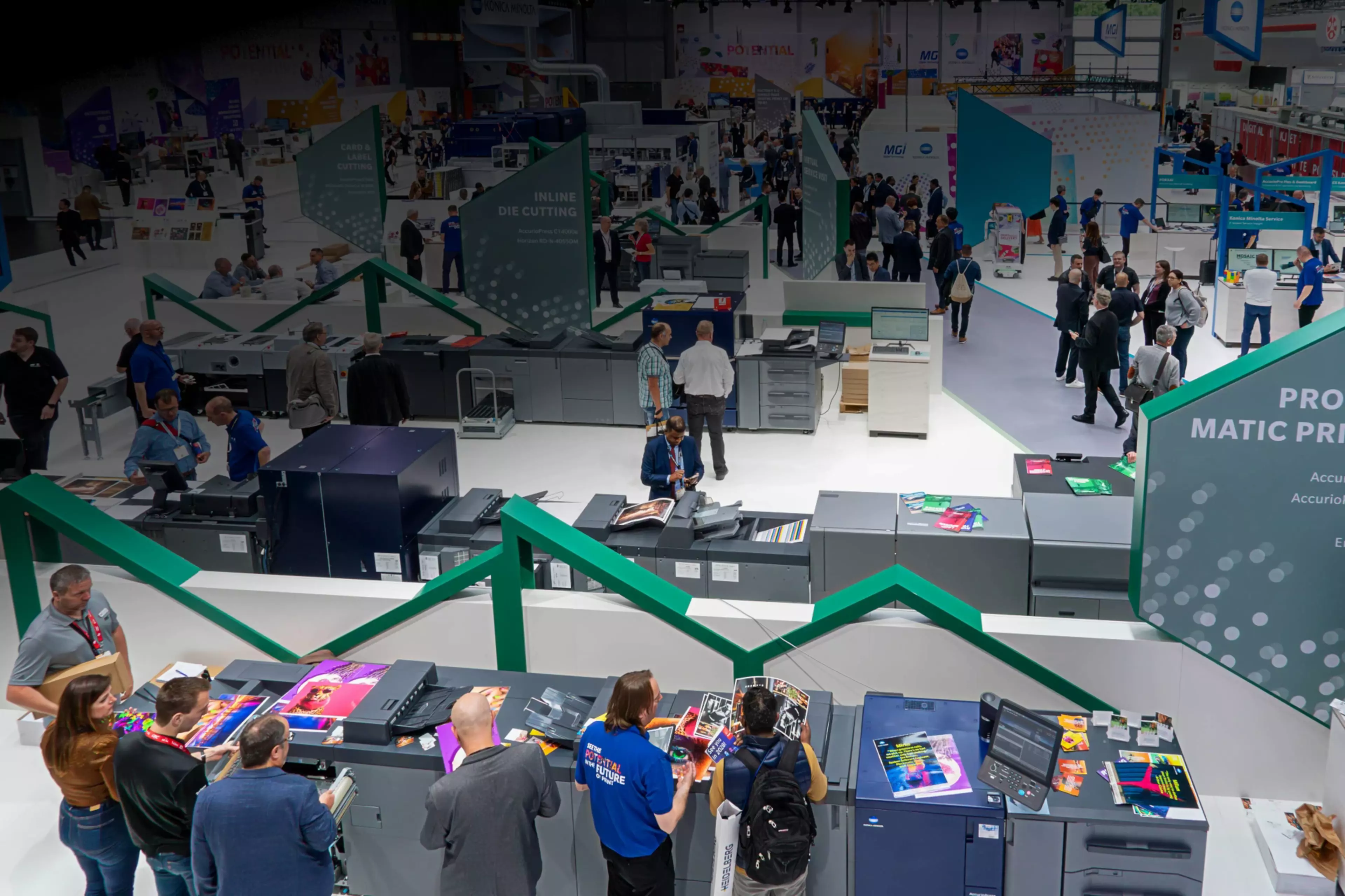 Stand de Konica Minolta en drupa 2024