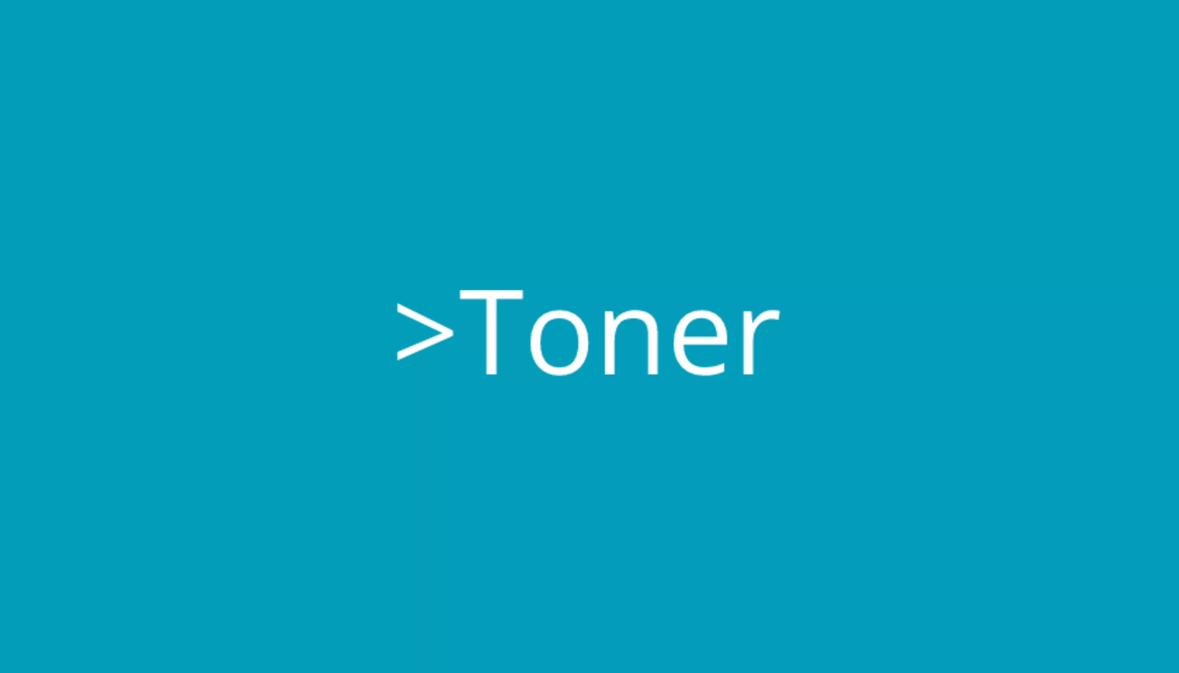 Toner