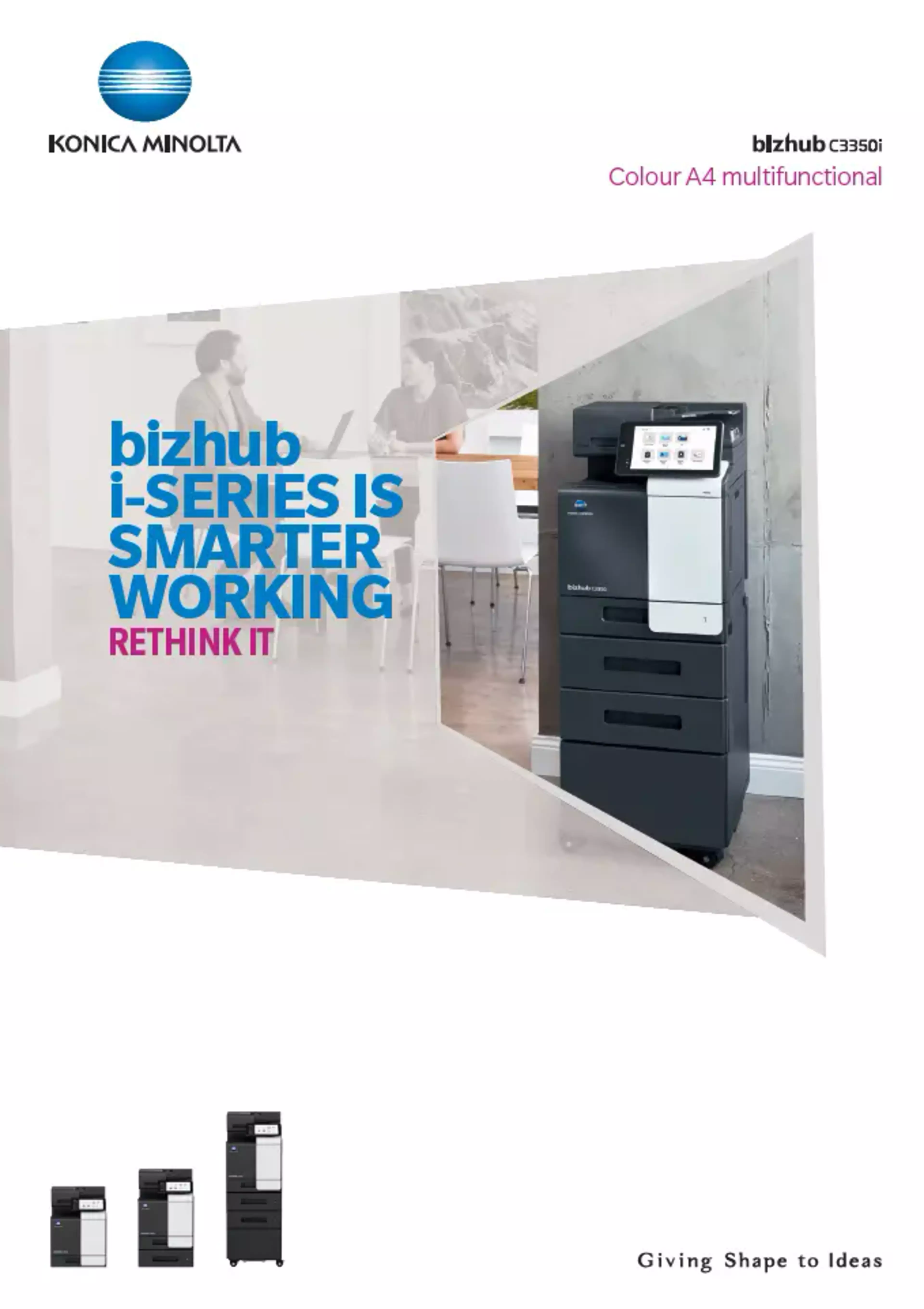 Bizhub C3350i datasheet