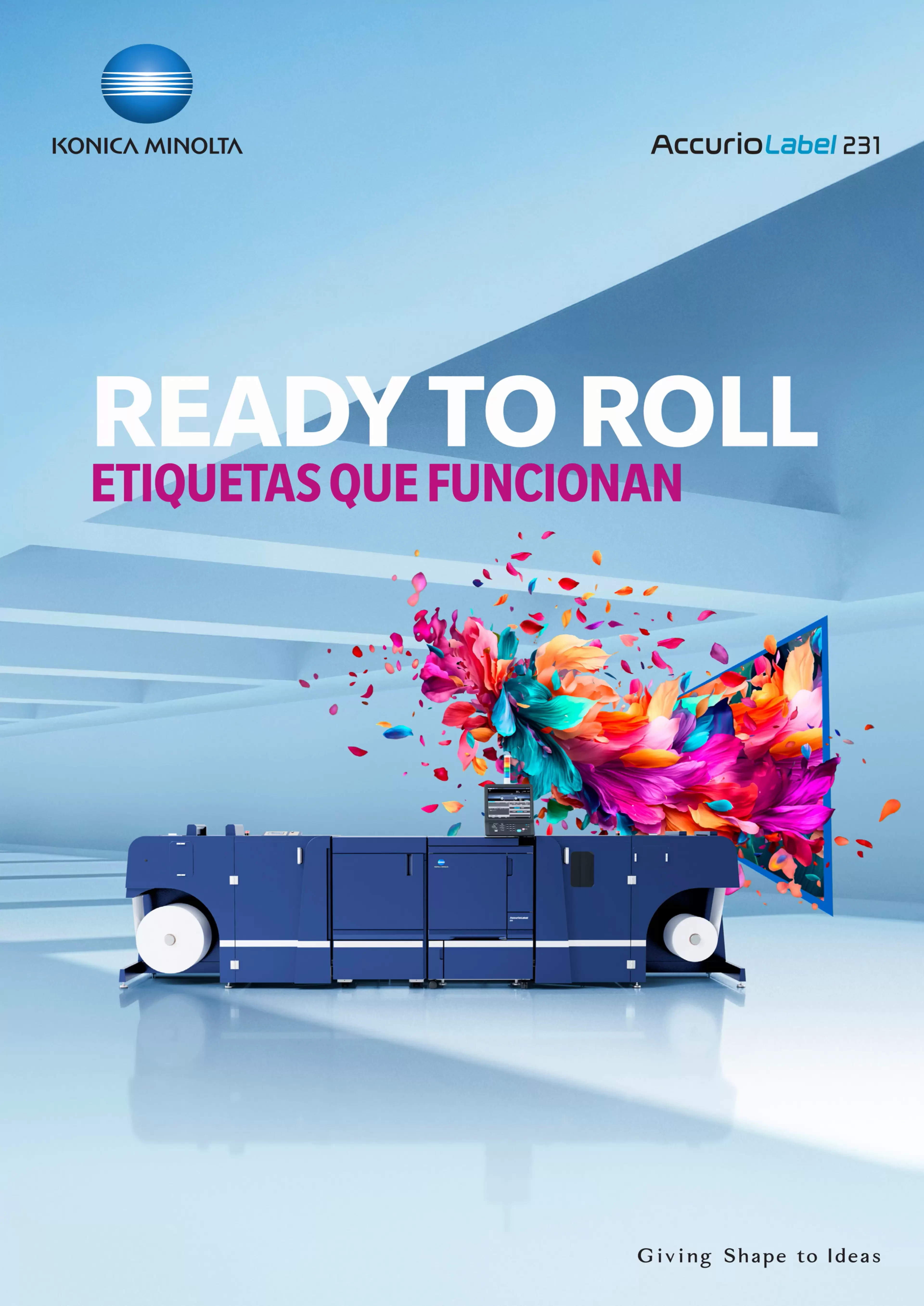 Portada del catálogo Konica Minolta AccurioLabel 231