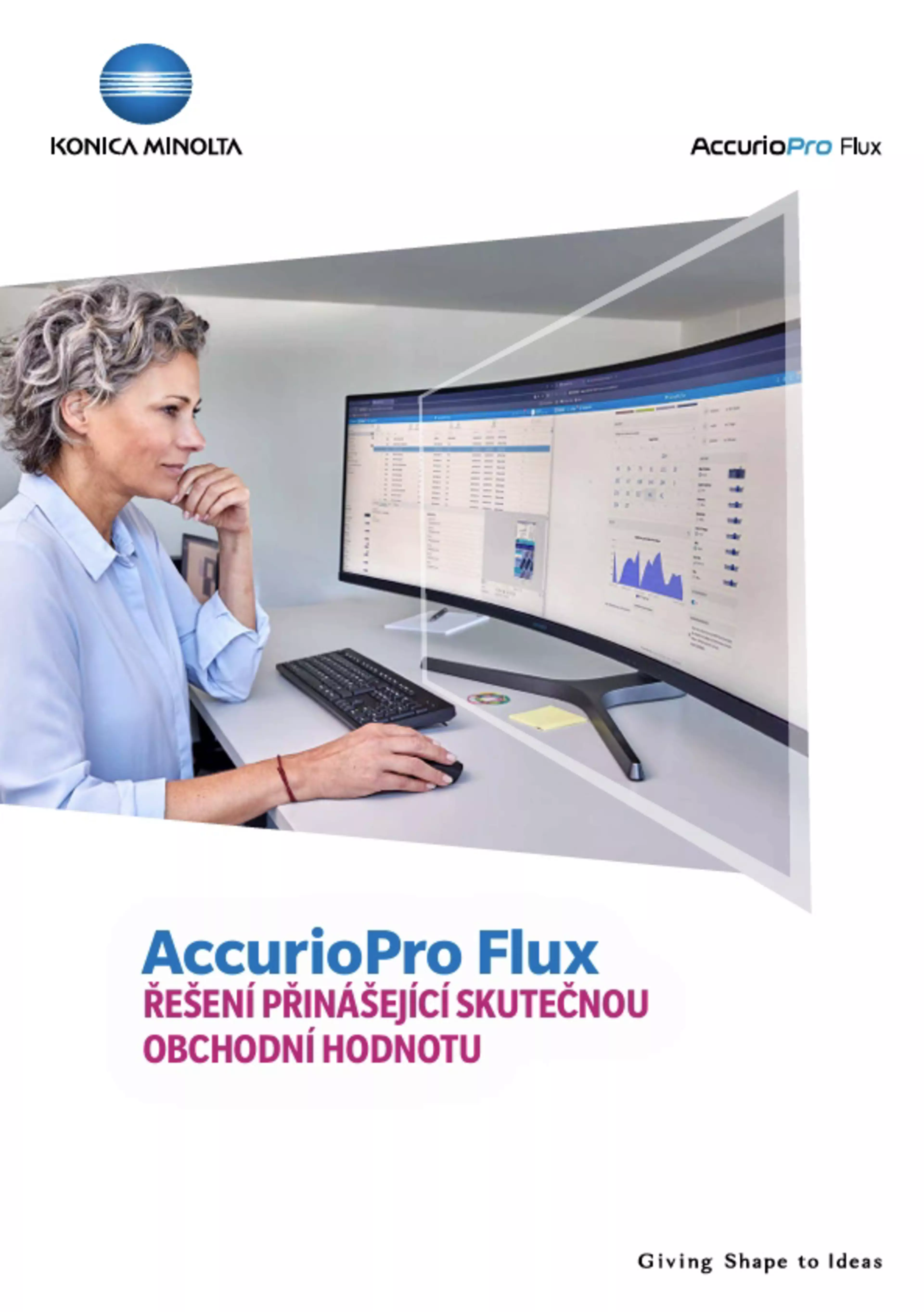AccurioPro Flux brožura