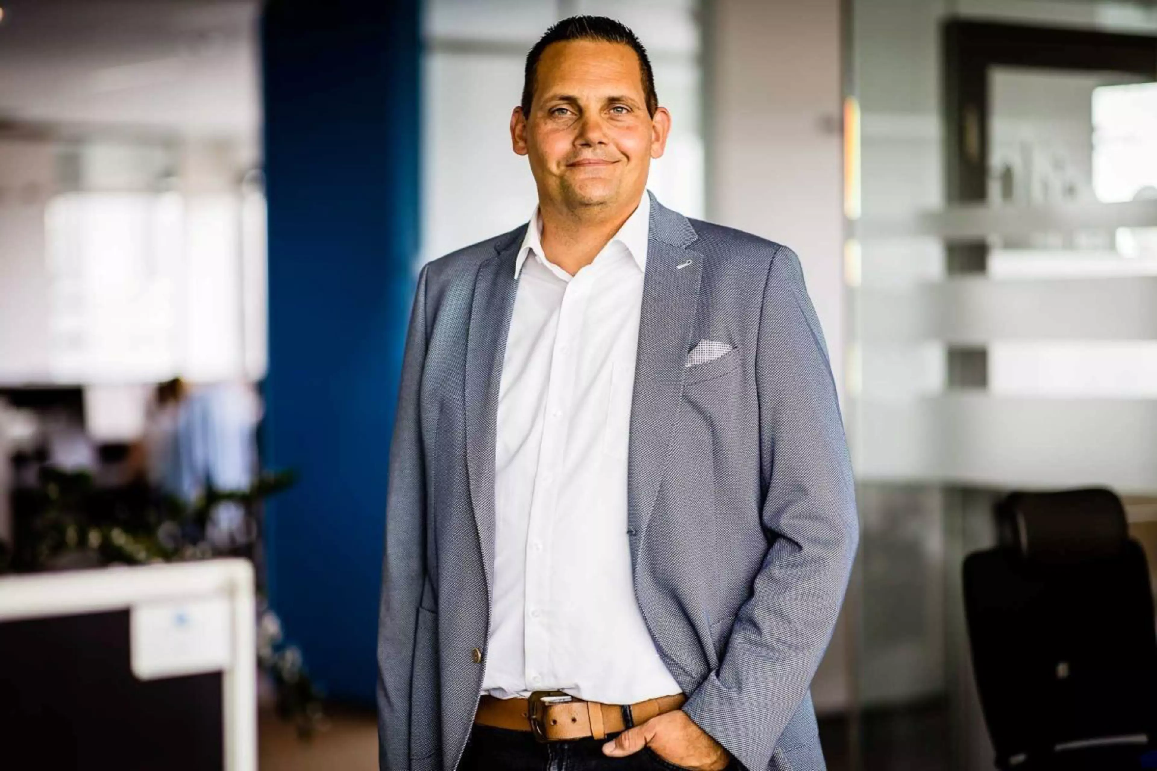 Porträt von Sven Oetjen, Head of Sales Strategy bei Konica Minolta 