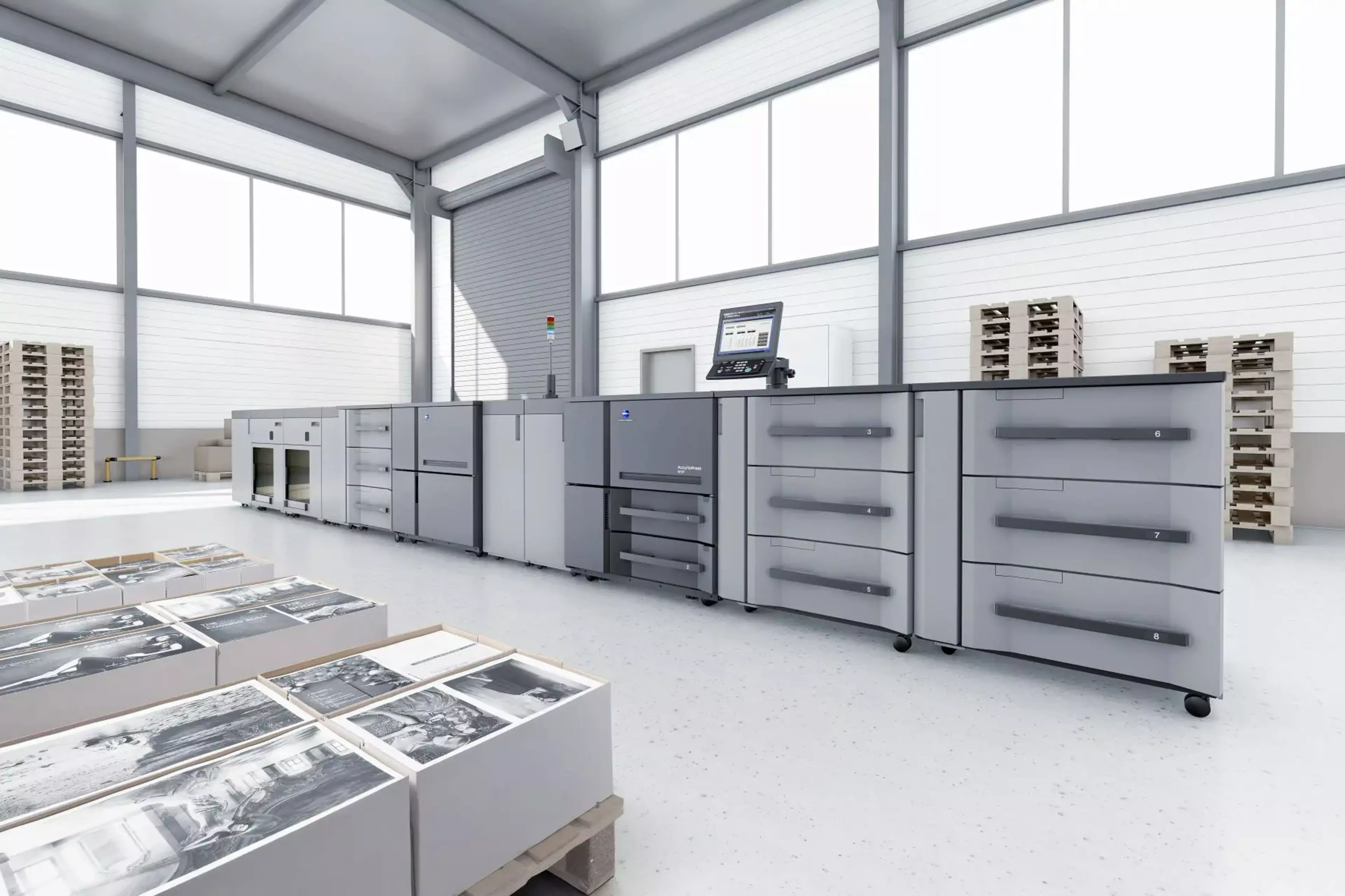 Konica Minolta's AccurioPress 6272P production system
