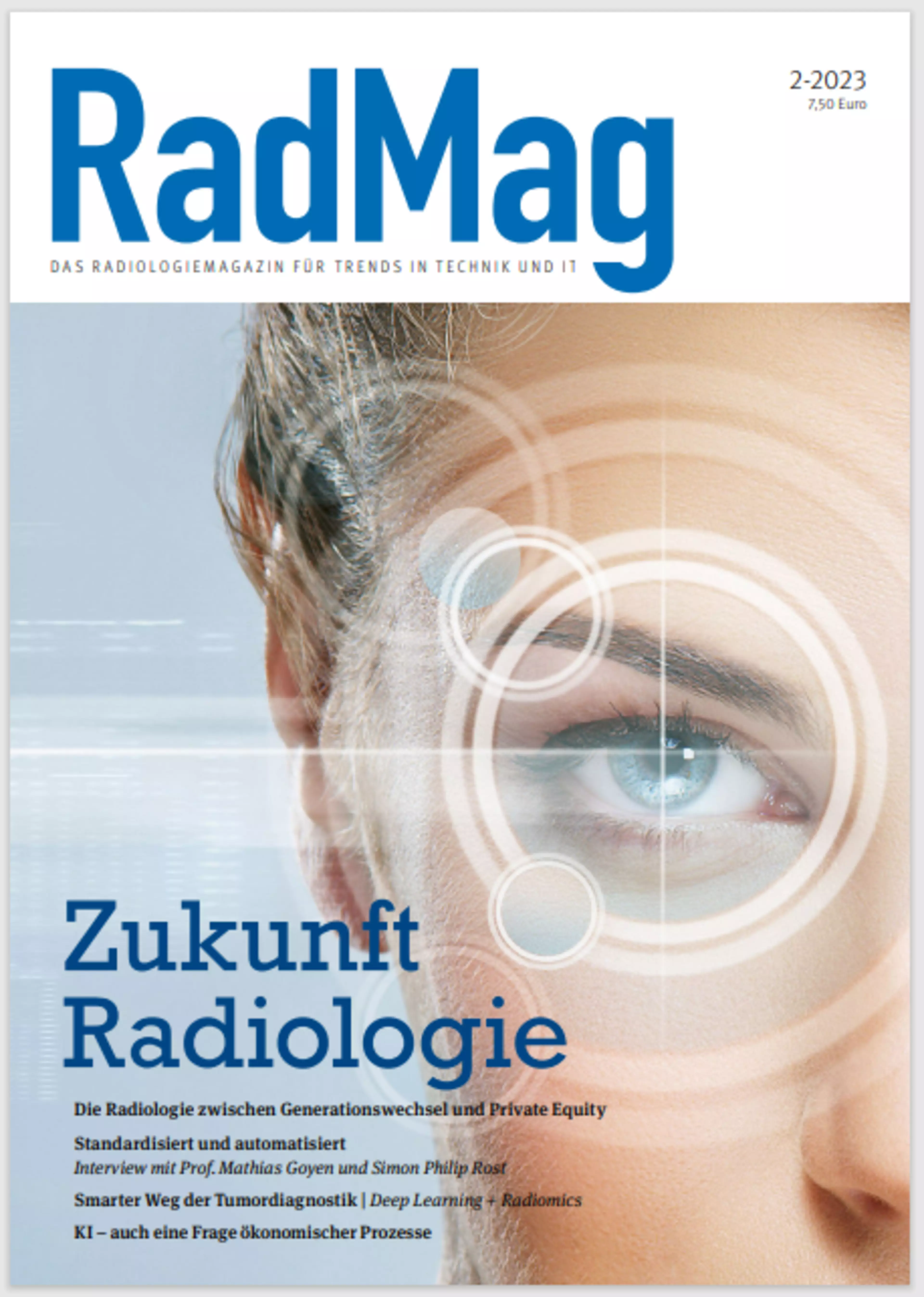 Artikel "Mit Ultraschall den Nerv blockieren" im RadMag Magazin