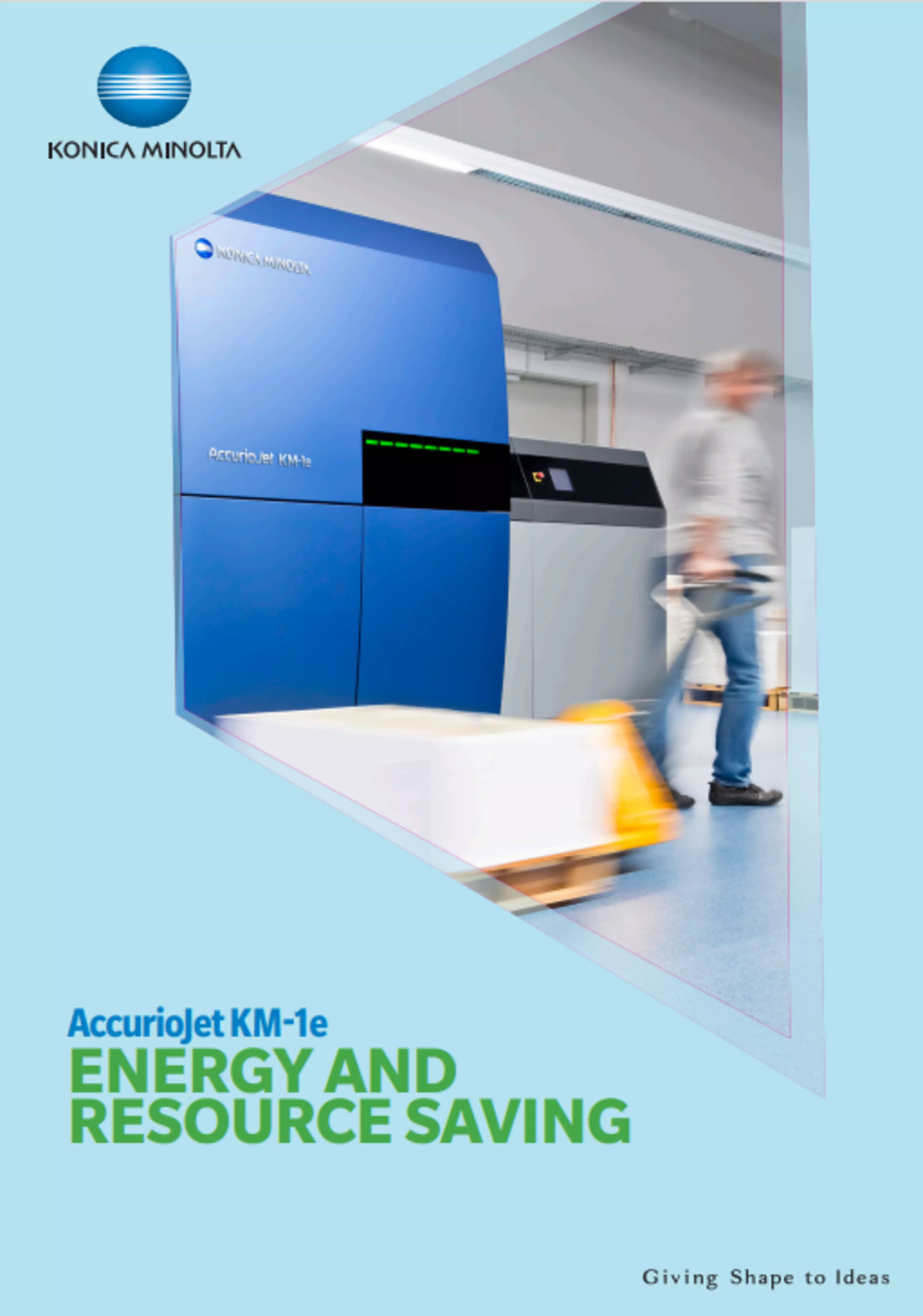 AccurioJet KM-1e Environment Brochure