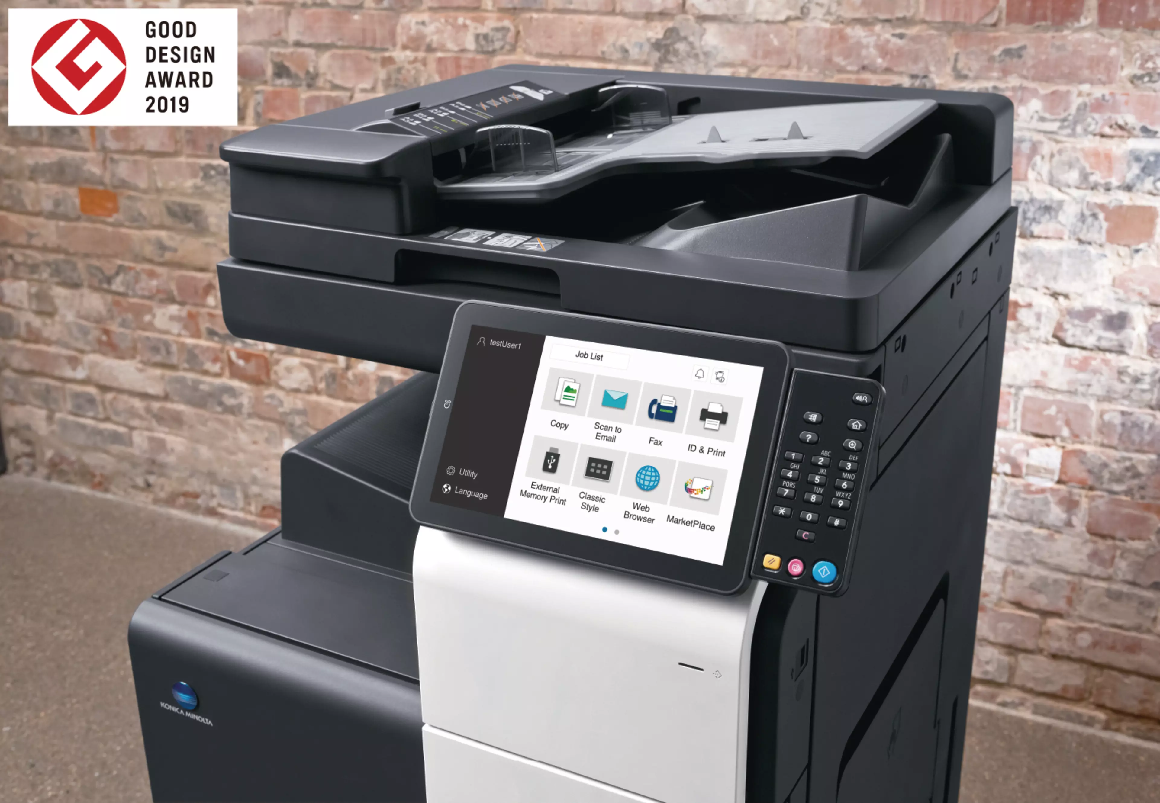 Konica Minolta wins Good Design Award 2019 for four products