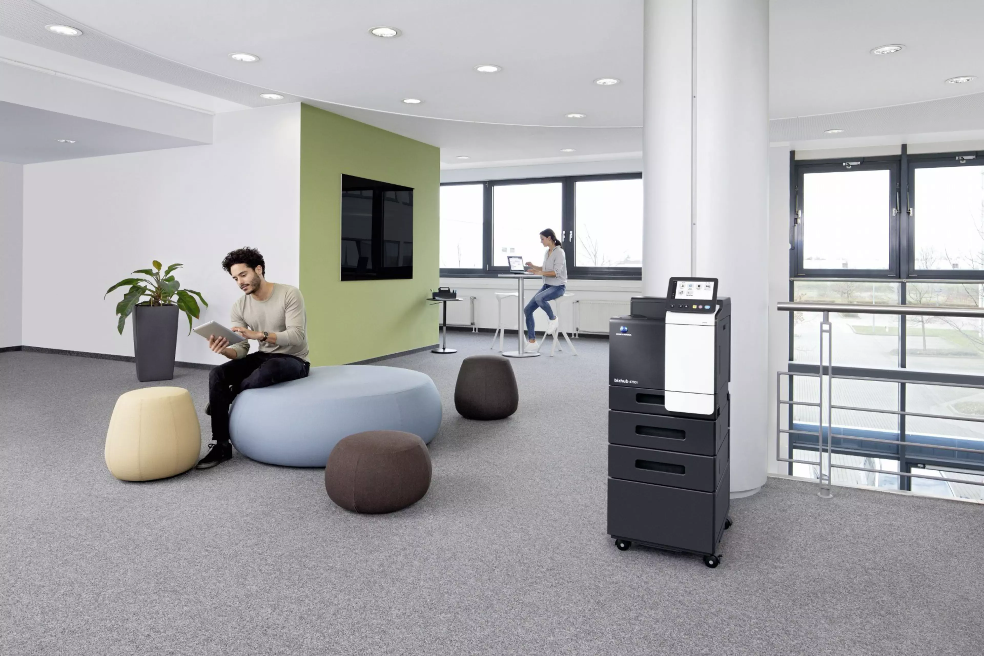 Konica Minolta erweitert bizhub iSerie um neue S/W A4Systeme bizhub 4750i/4700i/4050iImgCarousel1