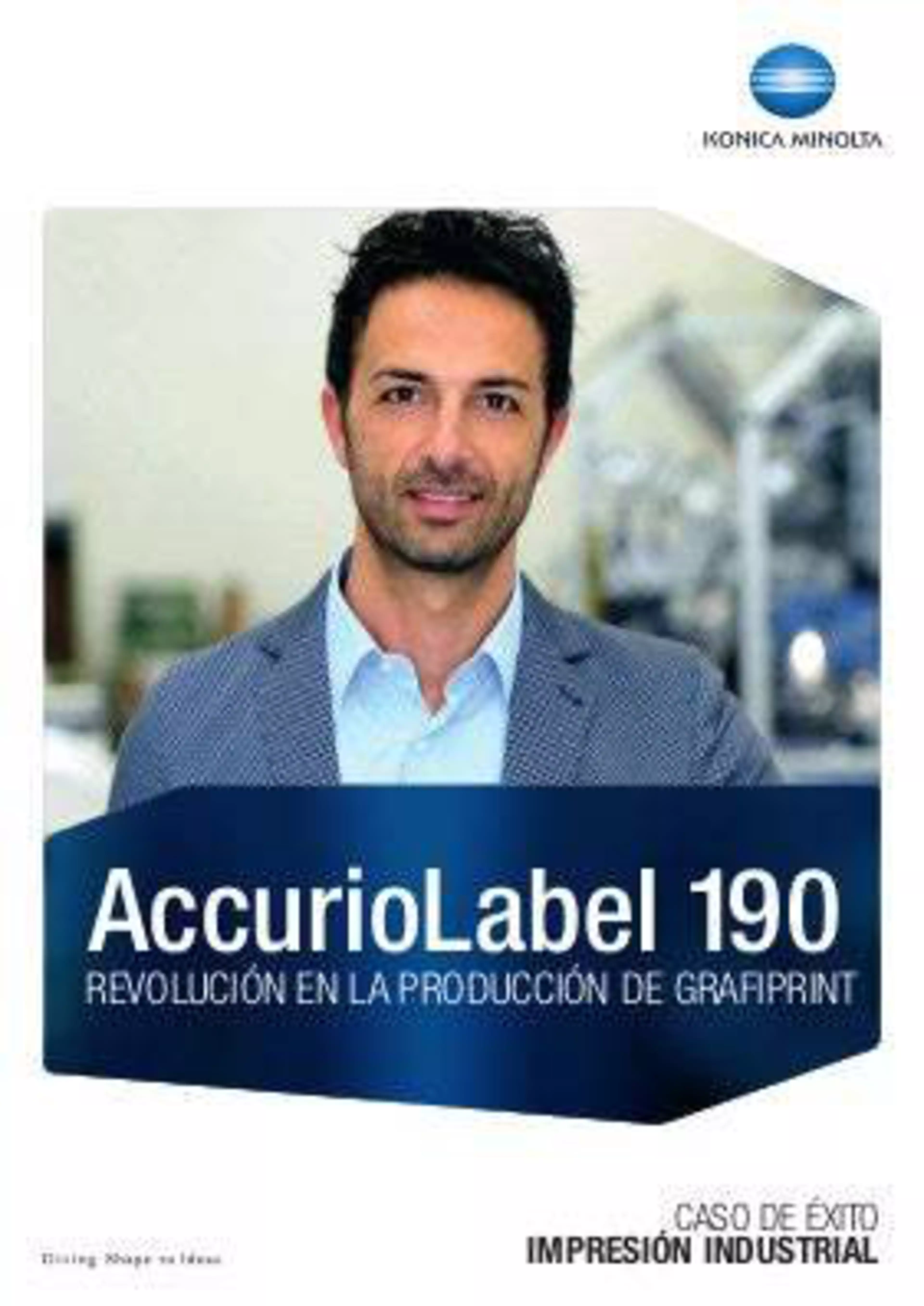 AccurioLabel 190: Revolución en la producción de GrafiPrint