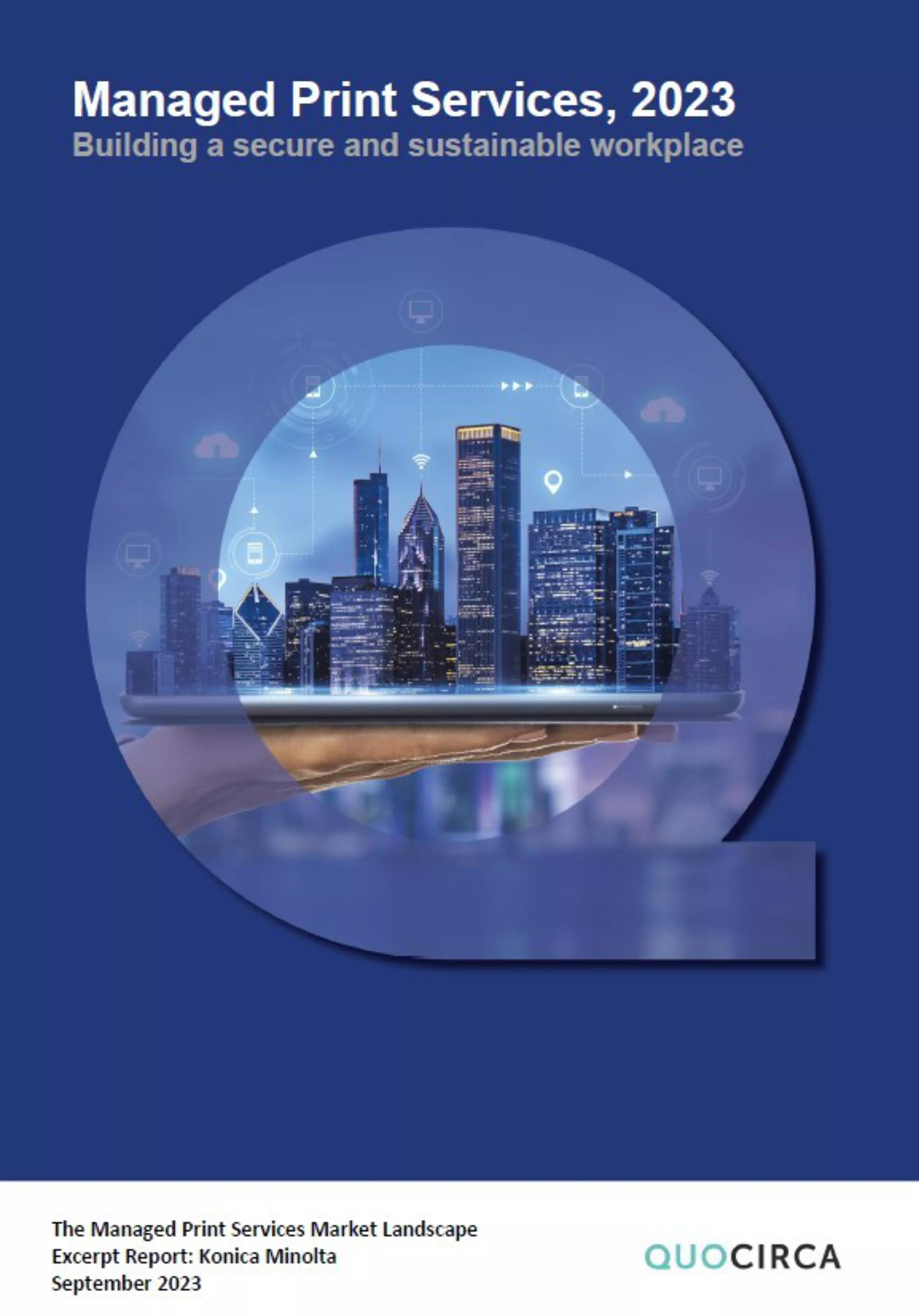 Quocirca Managed Print Services Landscape 2023