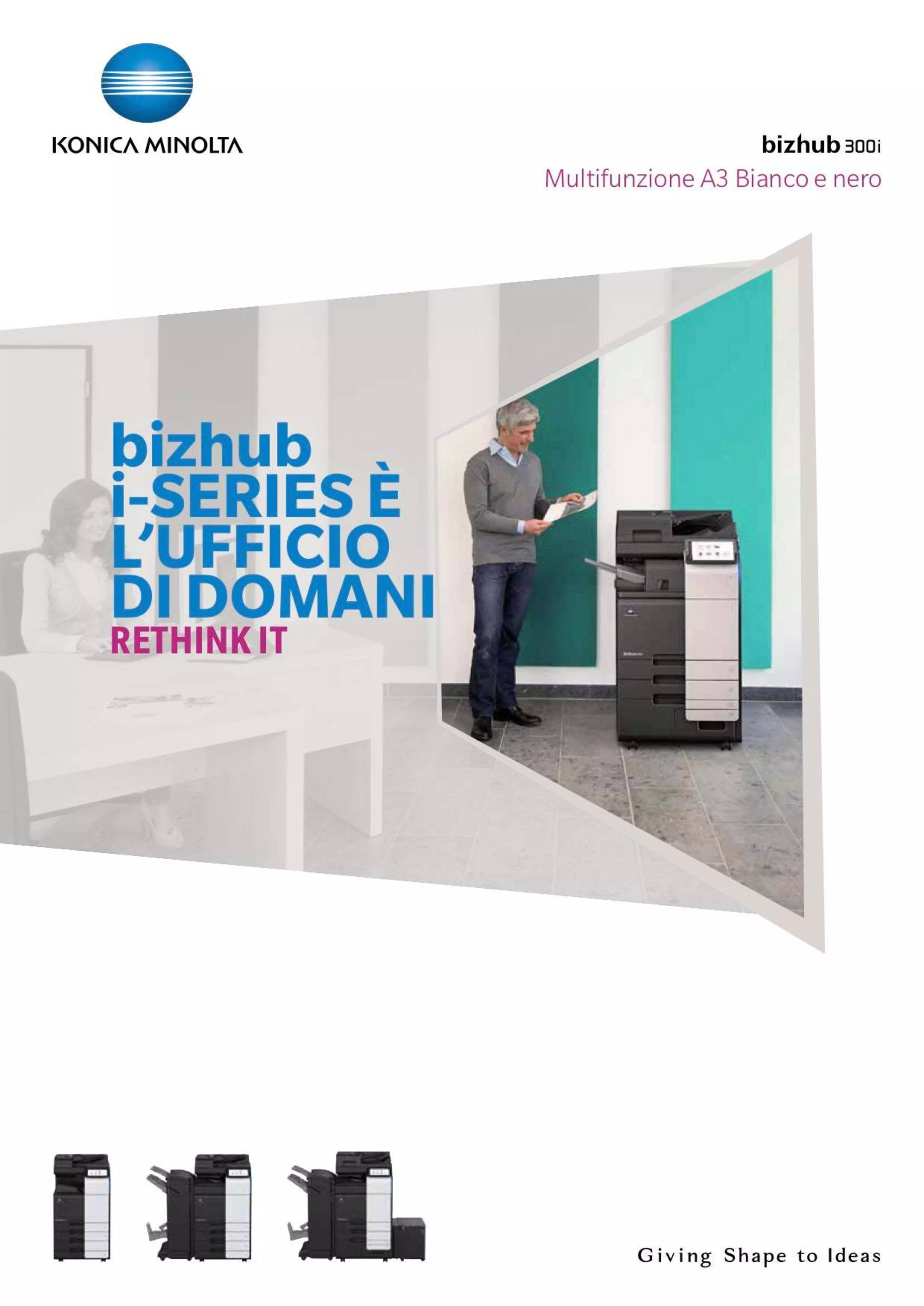 Scheda tecnica bizhub 300i