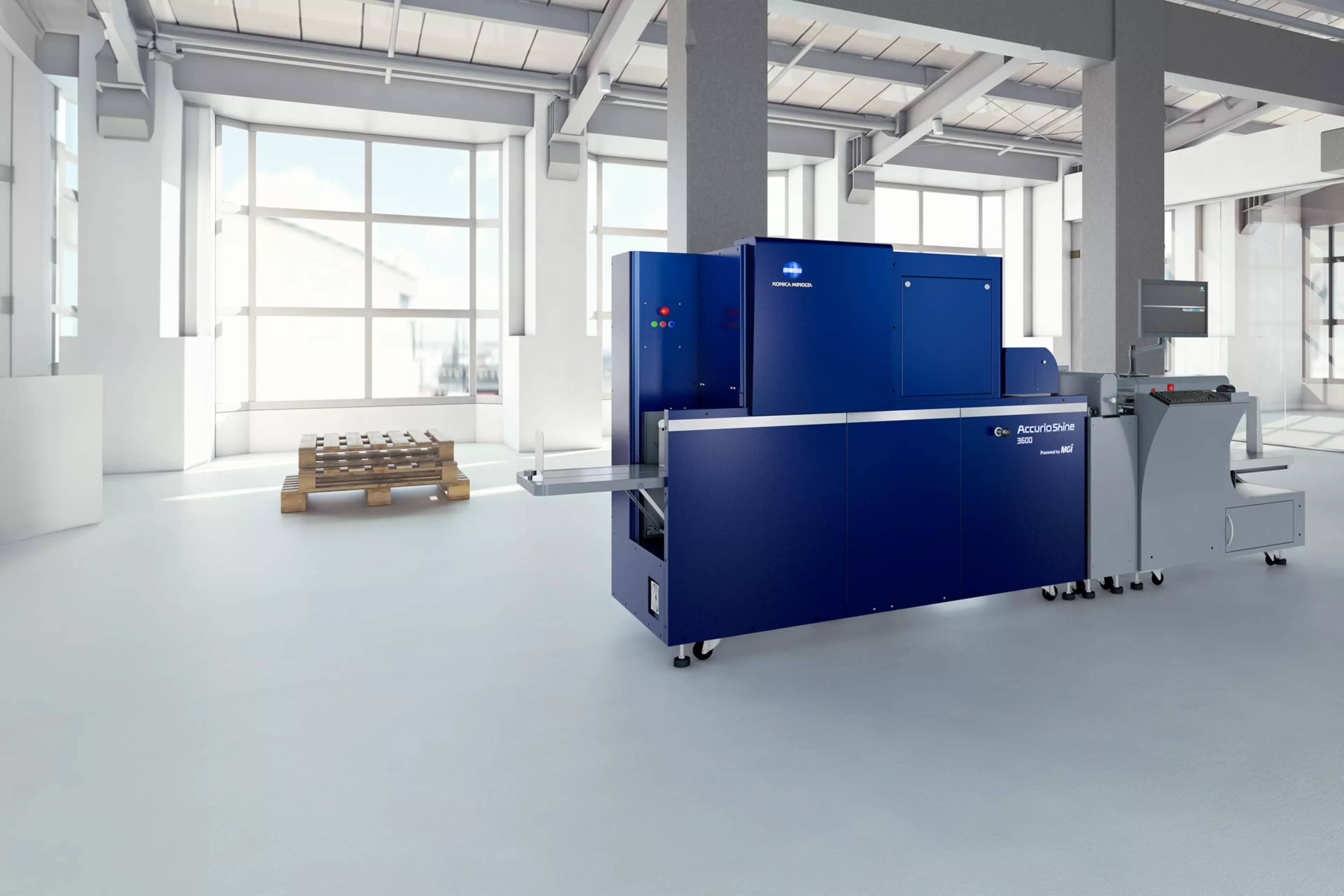 AccurioShine 3600 de Konica Minolta