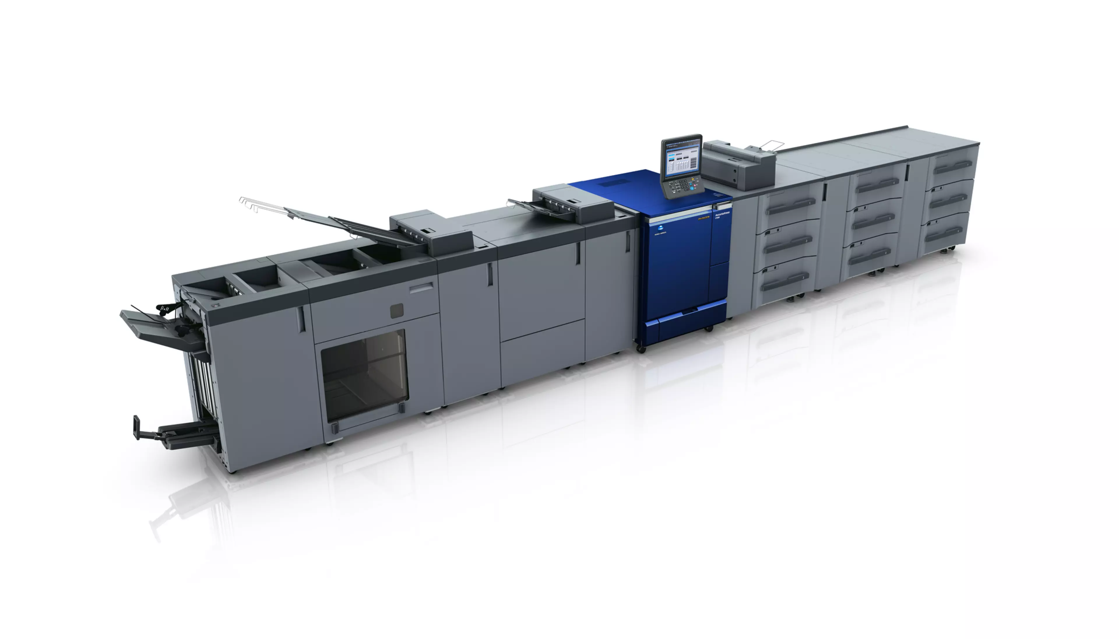 Konica Minolta AccurioPress C7090, вигляд зліва